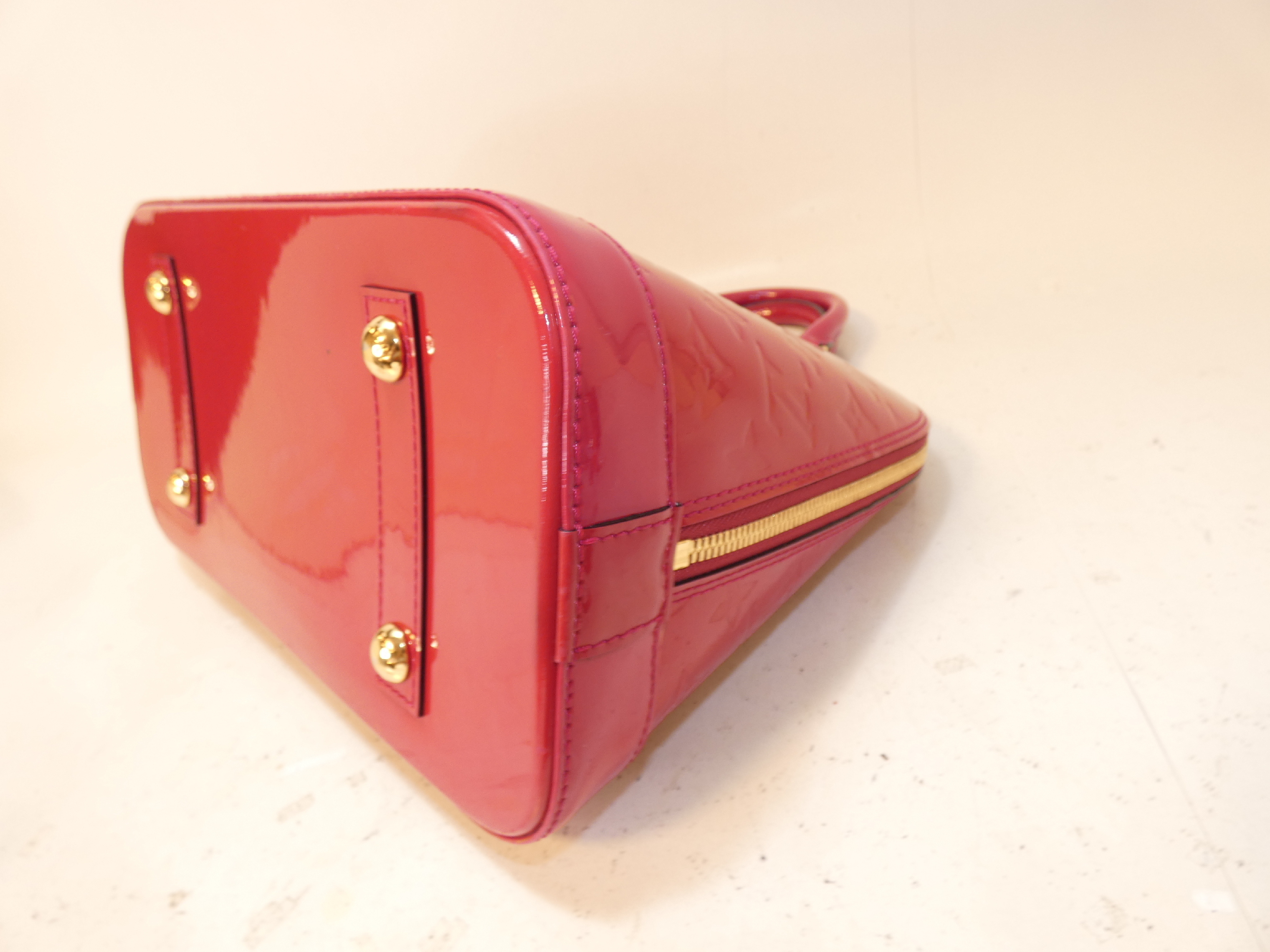 Alma Vernis Monogram Handbag — view 7