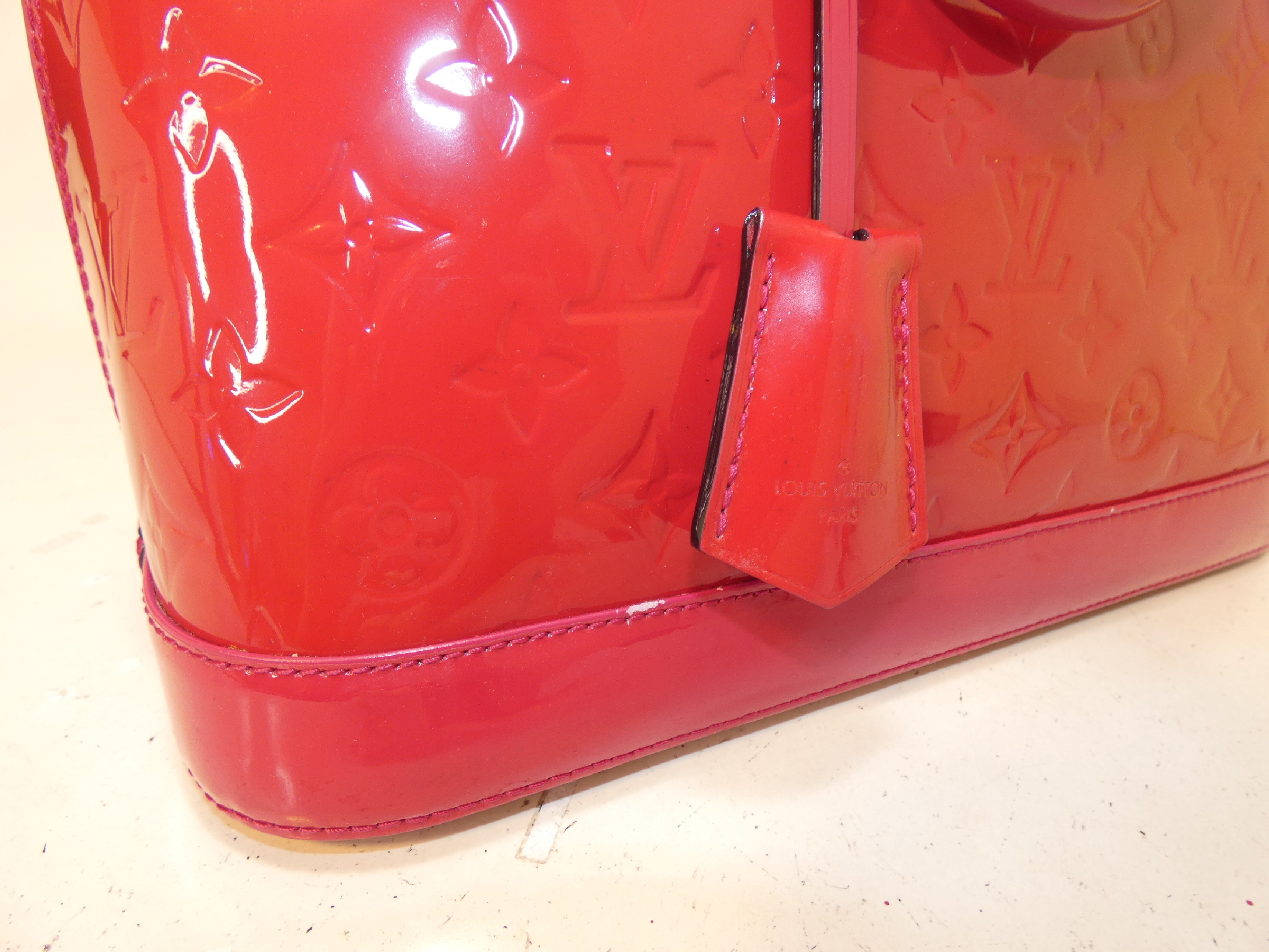 Alma Vernis Monogram Handbag — view 9
