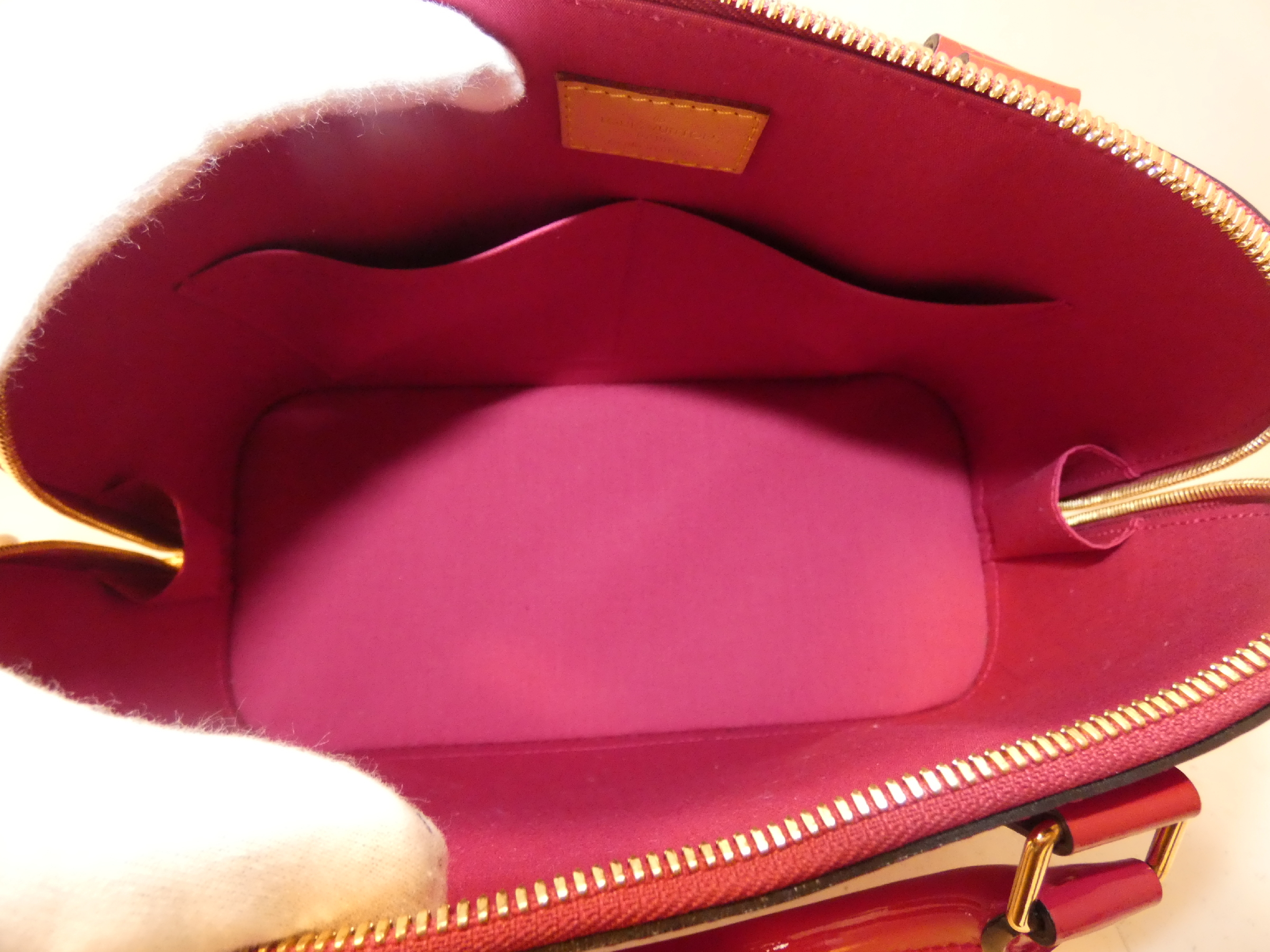 Alma Vernis Monogram Handbag — view 10