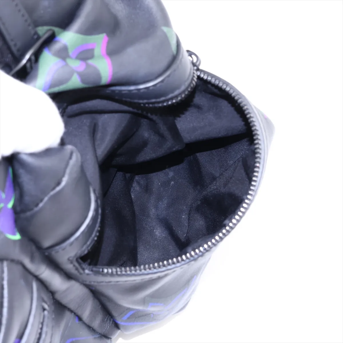 Monogram Spotlight Pattern Comet Backpack M22488 Black (RFID detected) — view 11