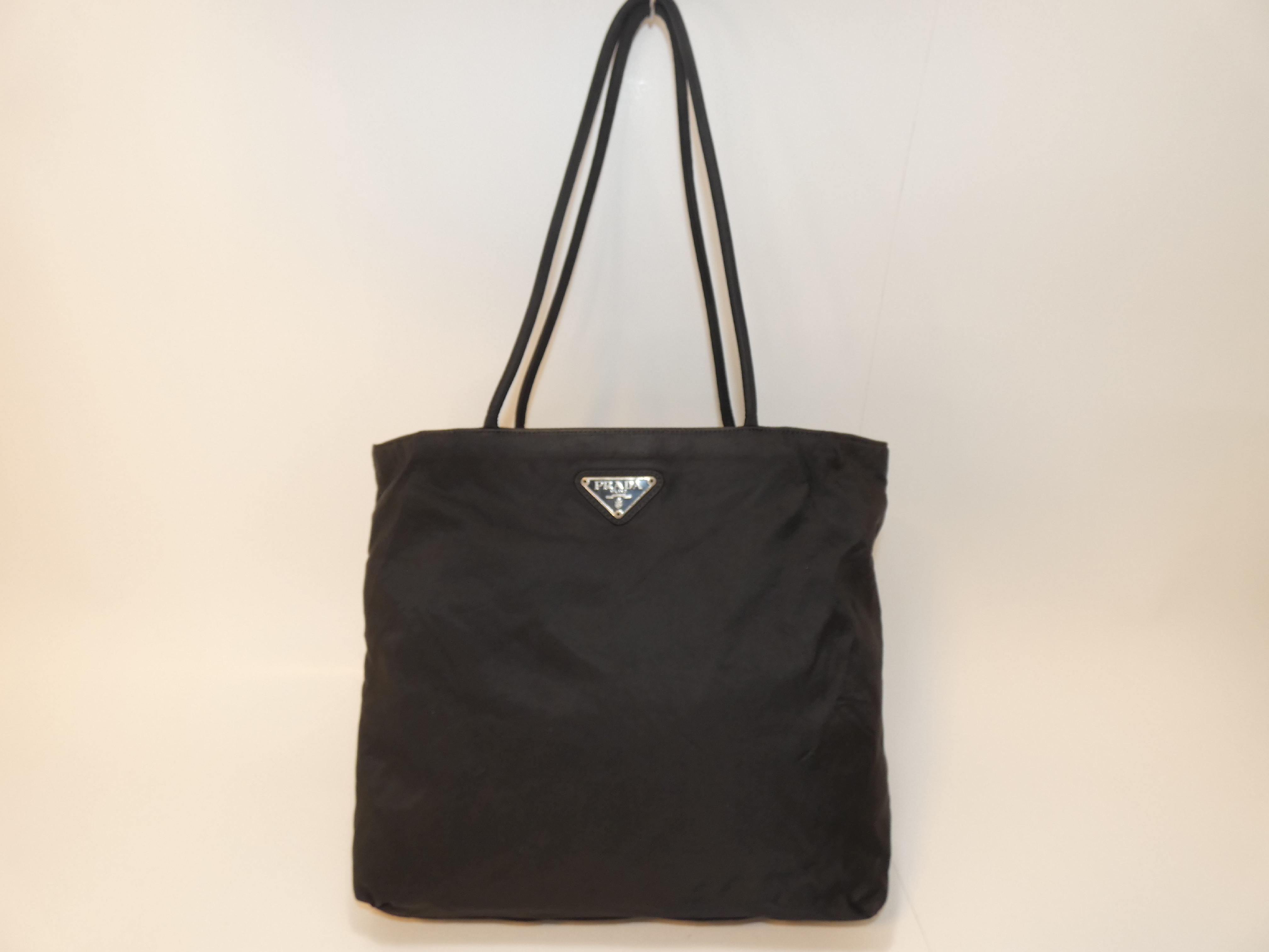 Nylon Black Handbag
