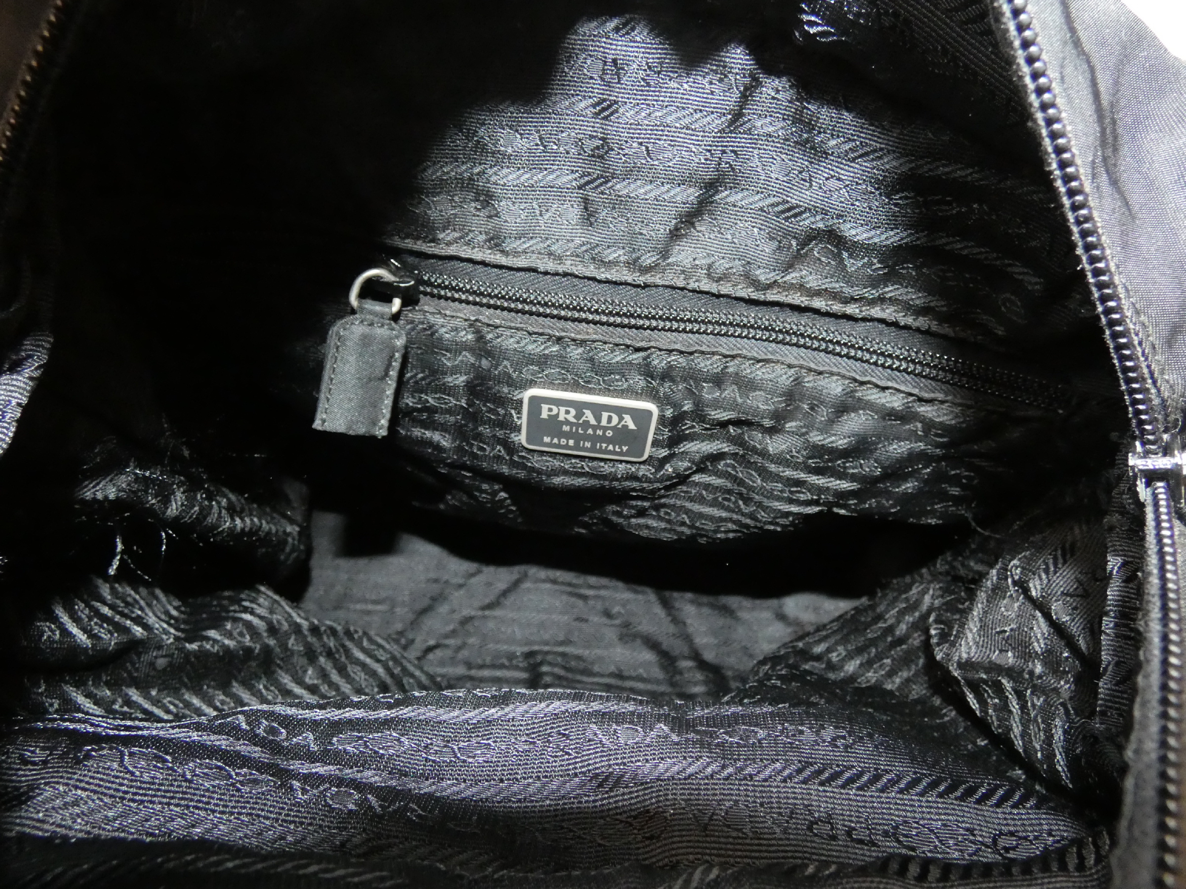 Nylon Black Handbag — view 8