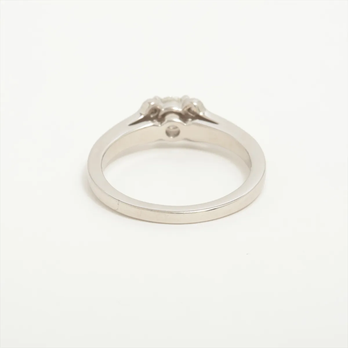 Ballerina Diamond Ring, Pt950, 5.5g, 0.31D, Size 54, 421APL, GIA No. 6471969016 — view 2