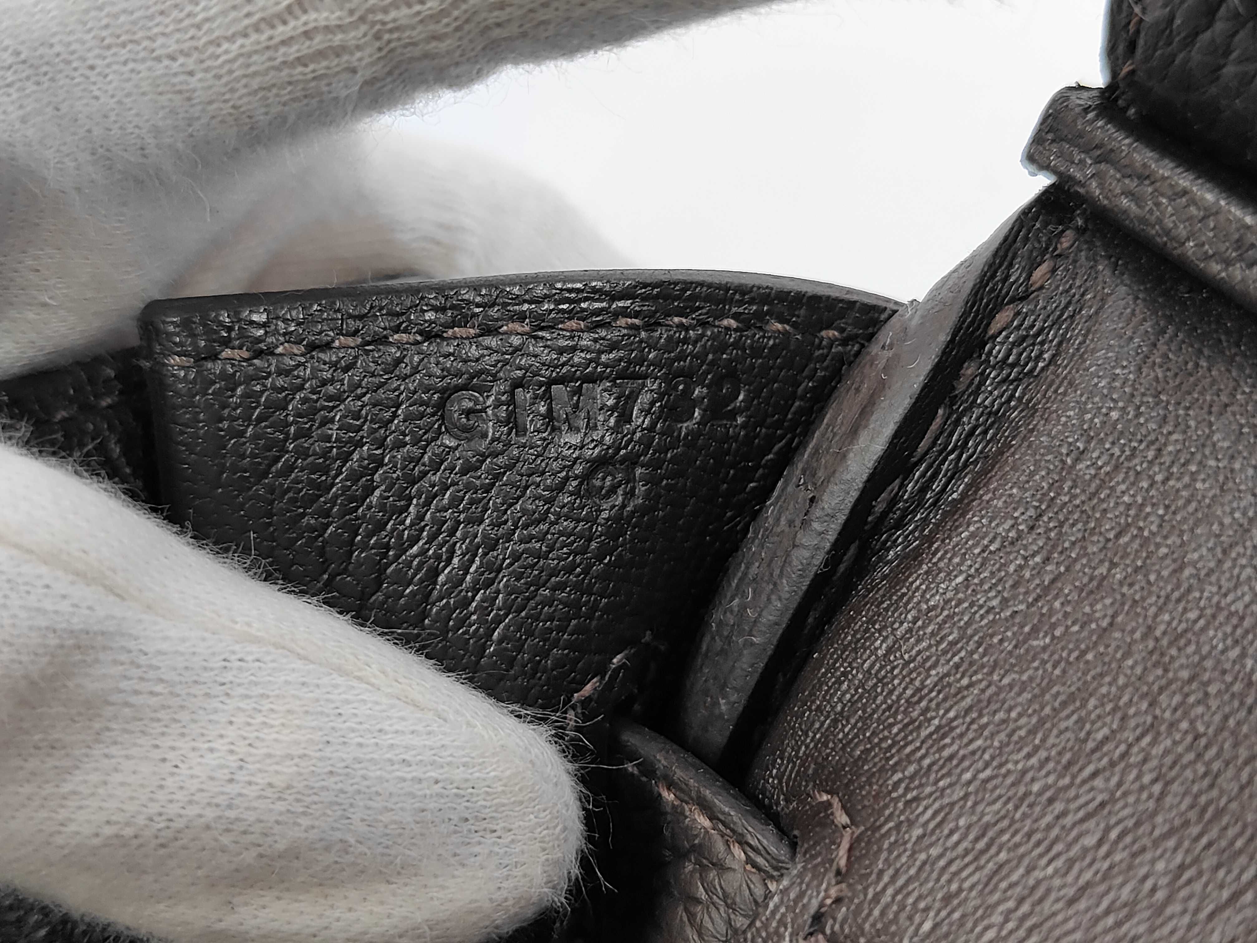 Birkin 30 Handbag, Dego Leather, Beblanc, G Stamp — view 10