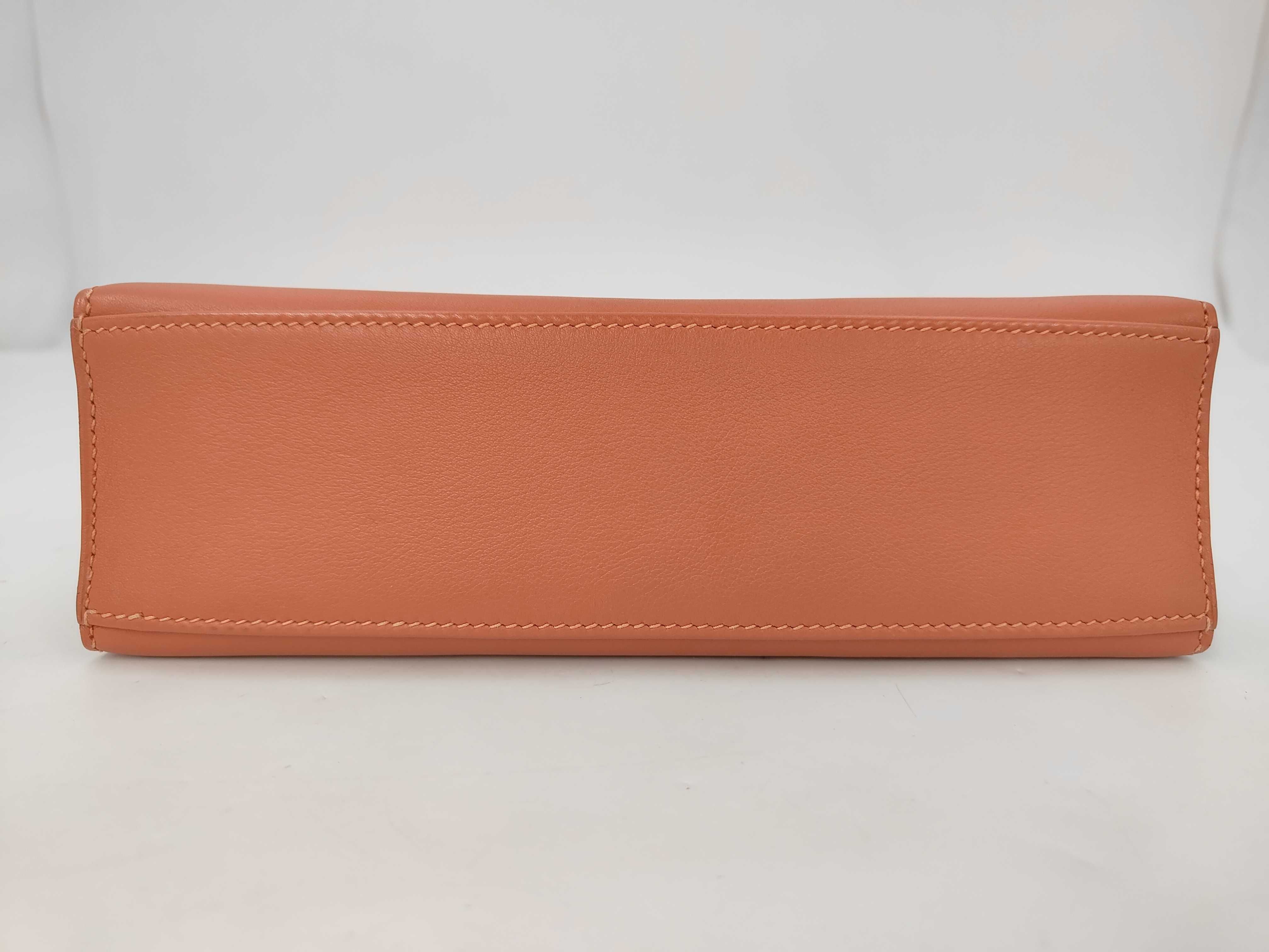 Kelly Pochette, gold hardware, L stamp, handbag — view 6