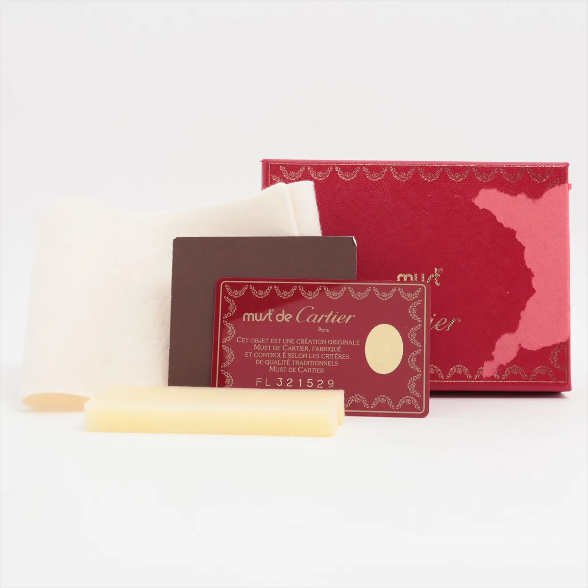 Must Leather Coin Case Bordeaux Box: — view 7