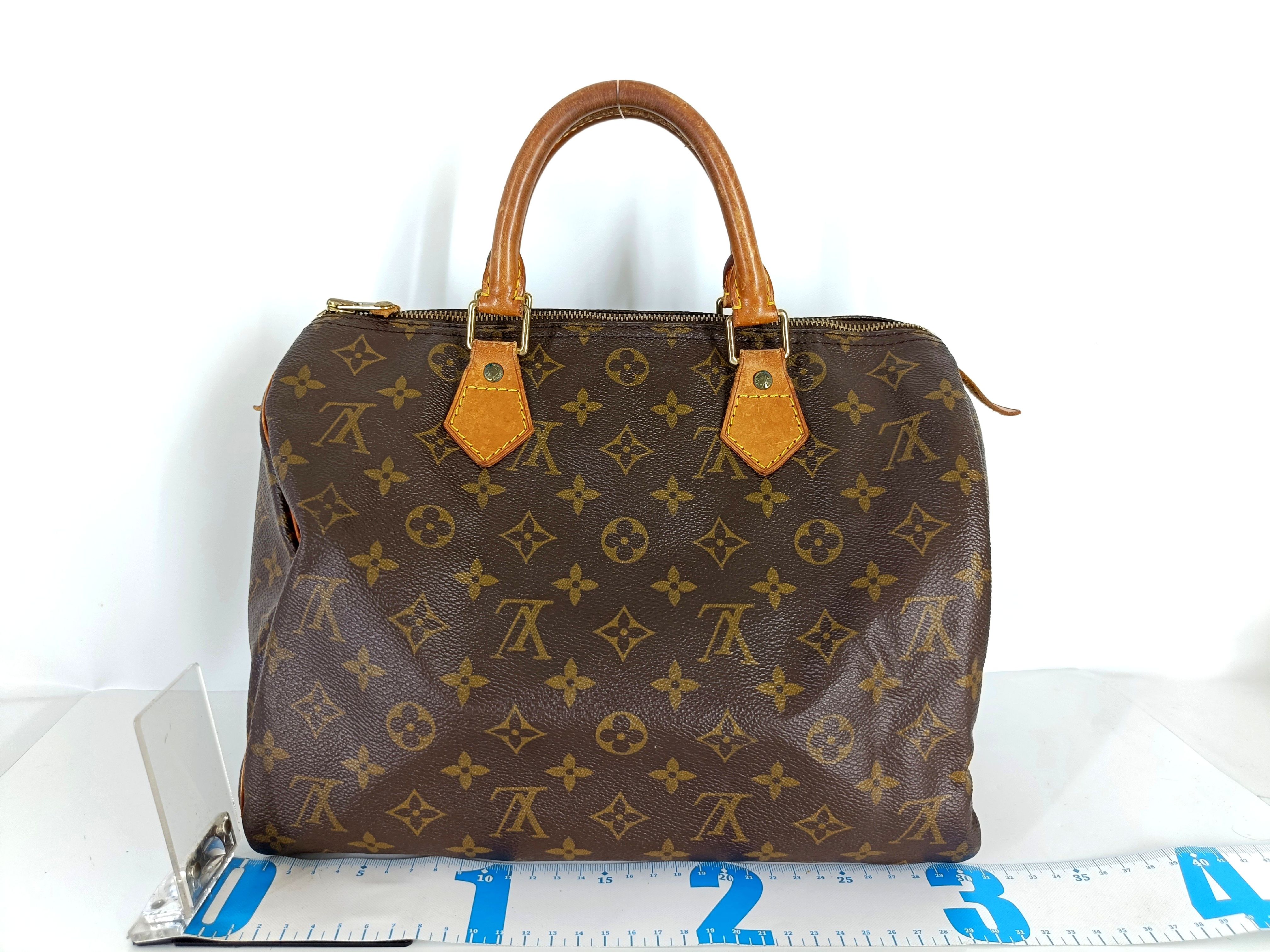 Monogram Louis Vuitton Monogram Speedy 30 M41526 SP1914 Handbag — view 2