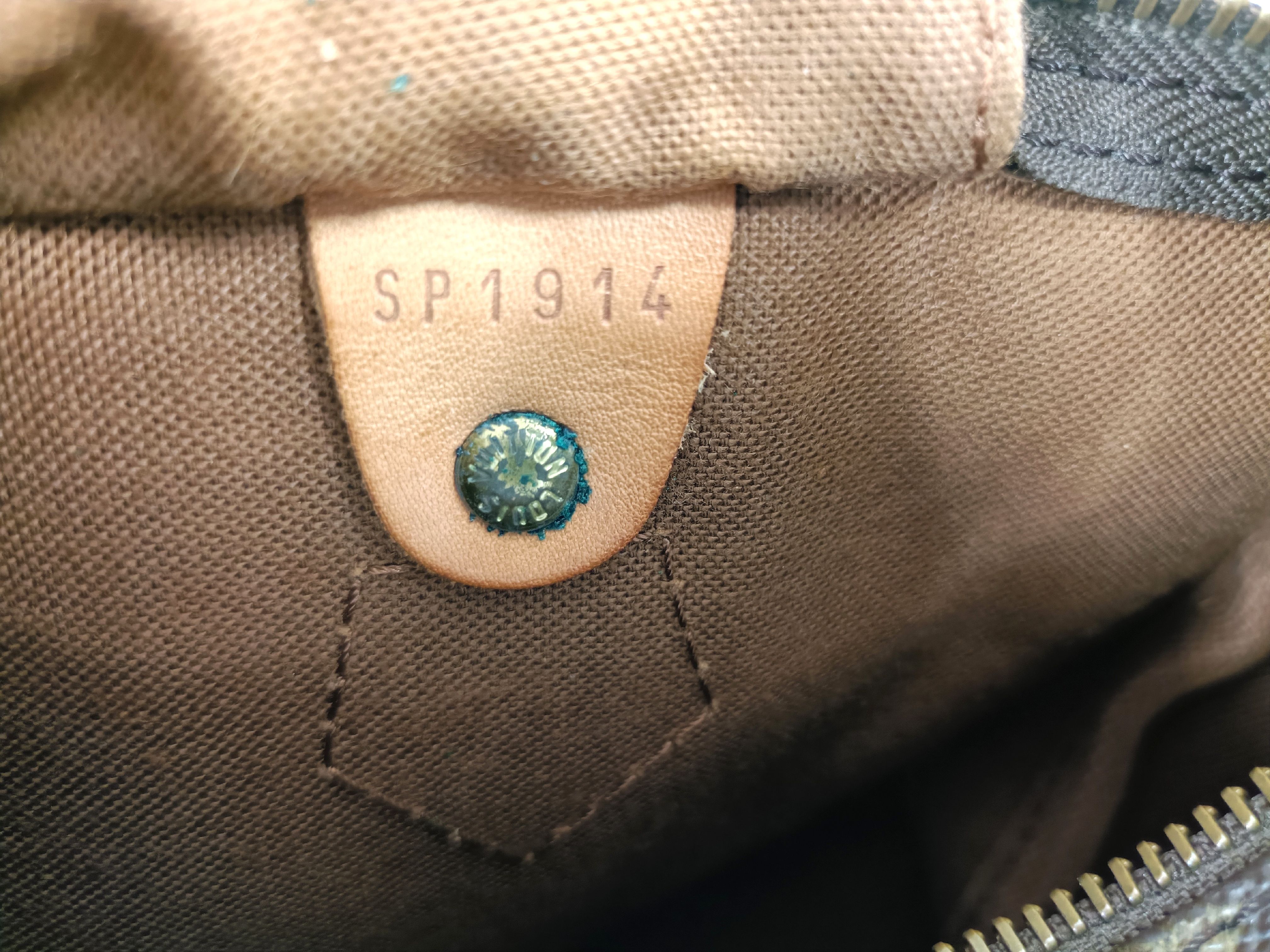 Monogram Louis Vuitton Monogram Speedy 30 M41526 SP1914 Handbag — view 13