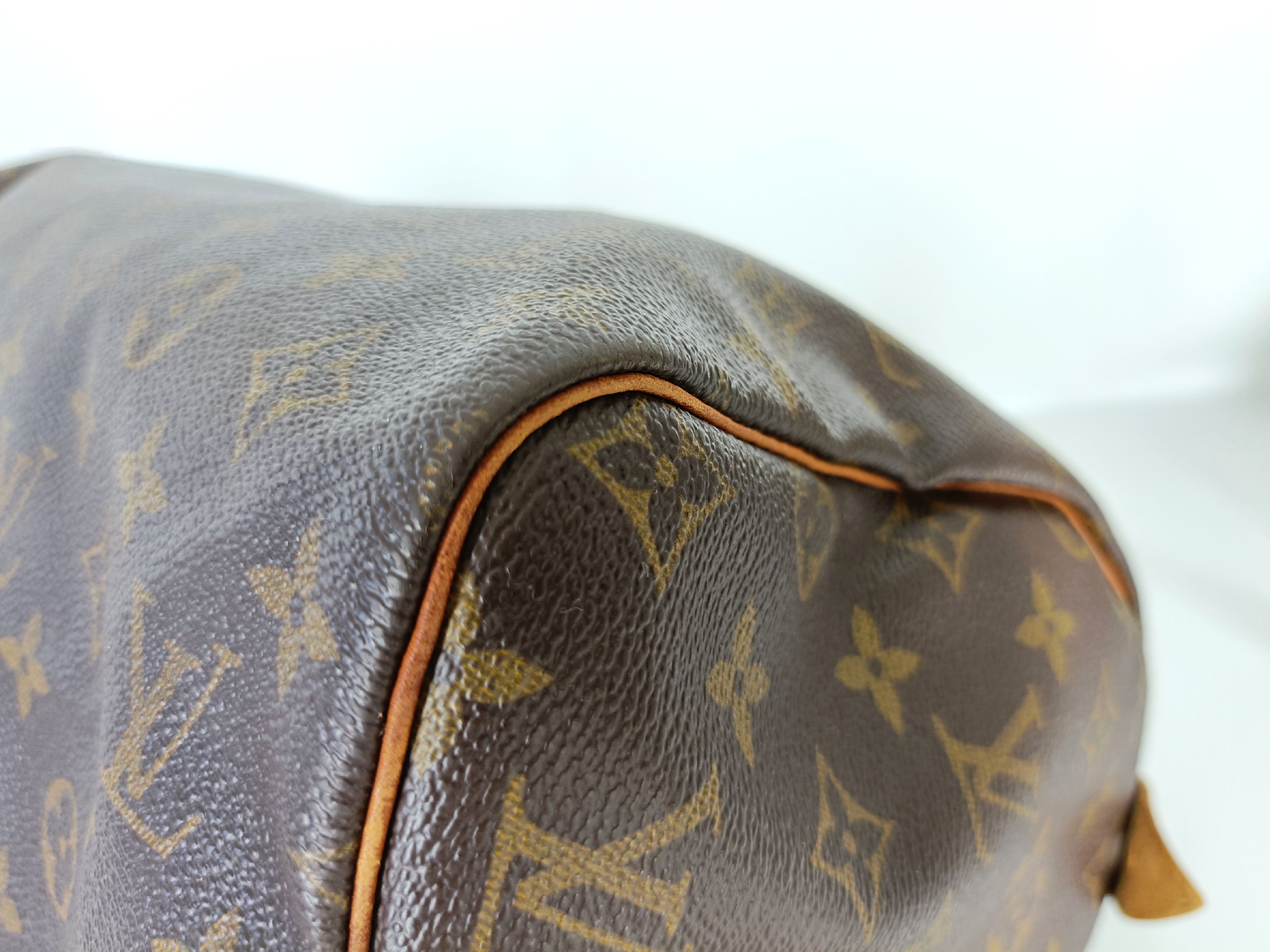 Monogram Louis Vuitton Monogram Speedy 30 M41526 SP1914 Handbag — view 6