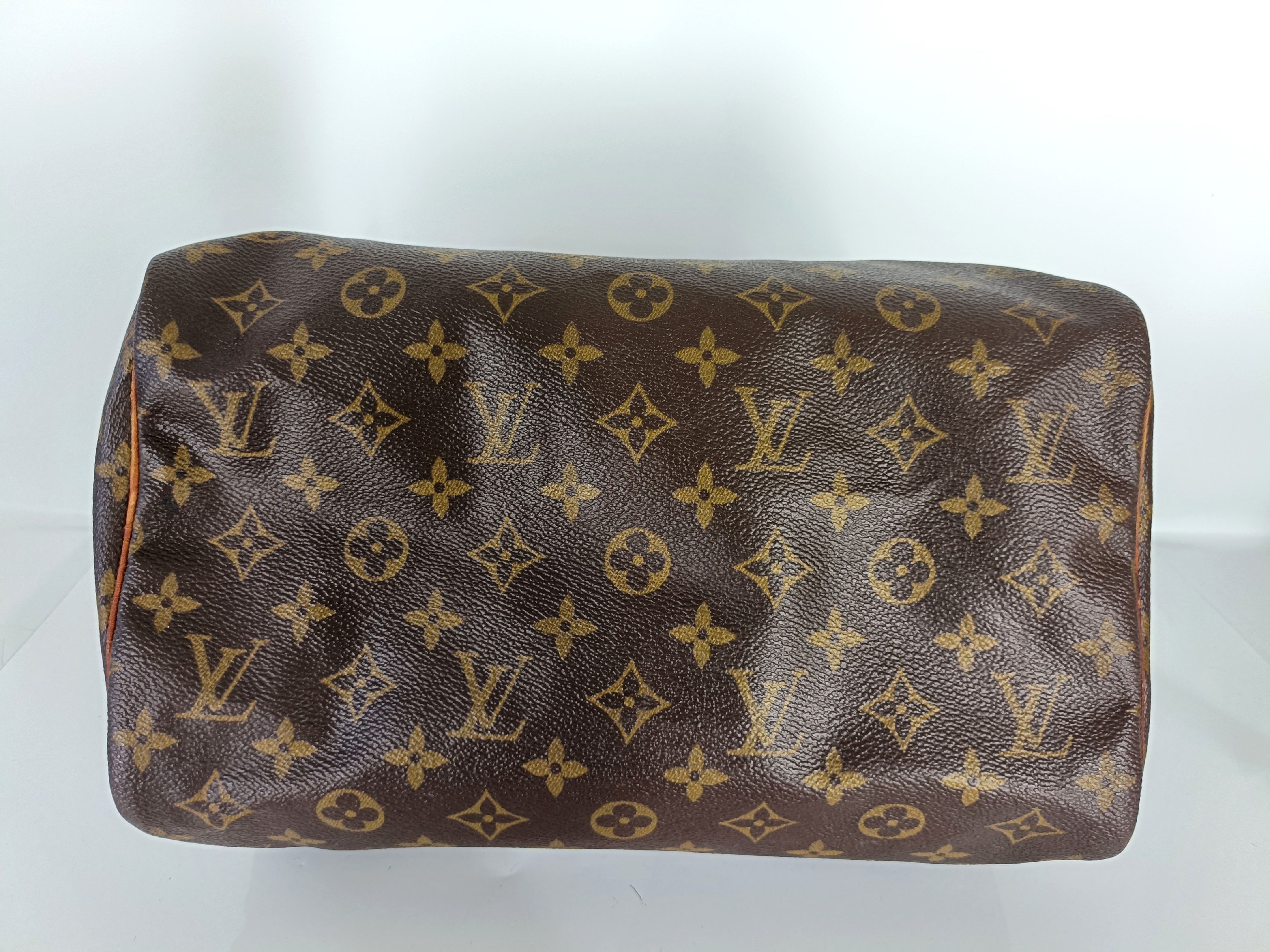 Monogram Louis Vuitton Monogram Speedy 30 M41526 SP1914 Handbag — view 7