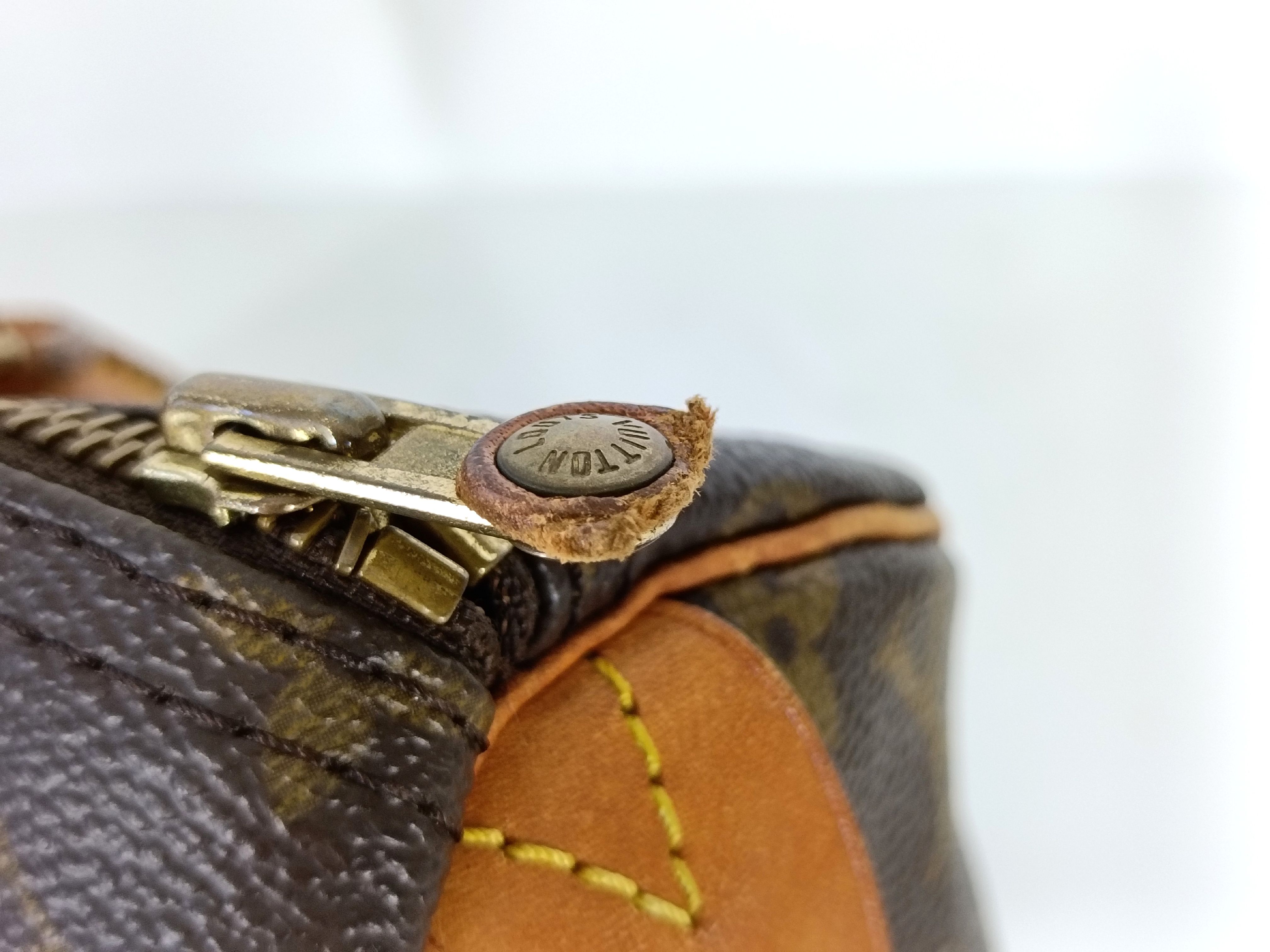 Monogram Louis Vuitton Monogram Speedy 30 M41526 SP1914 Handbag — view 9