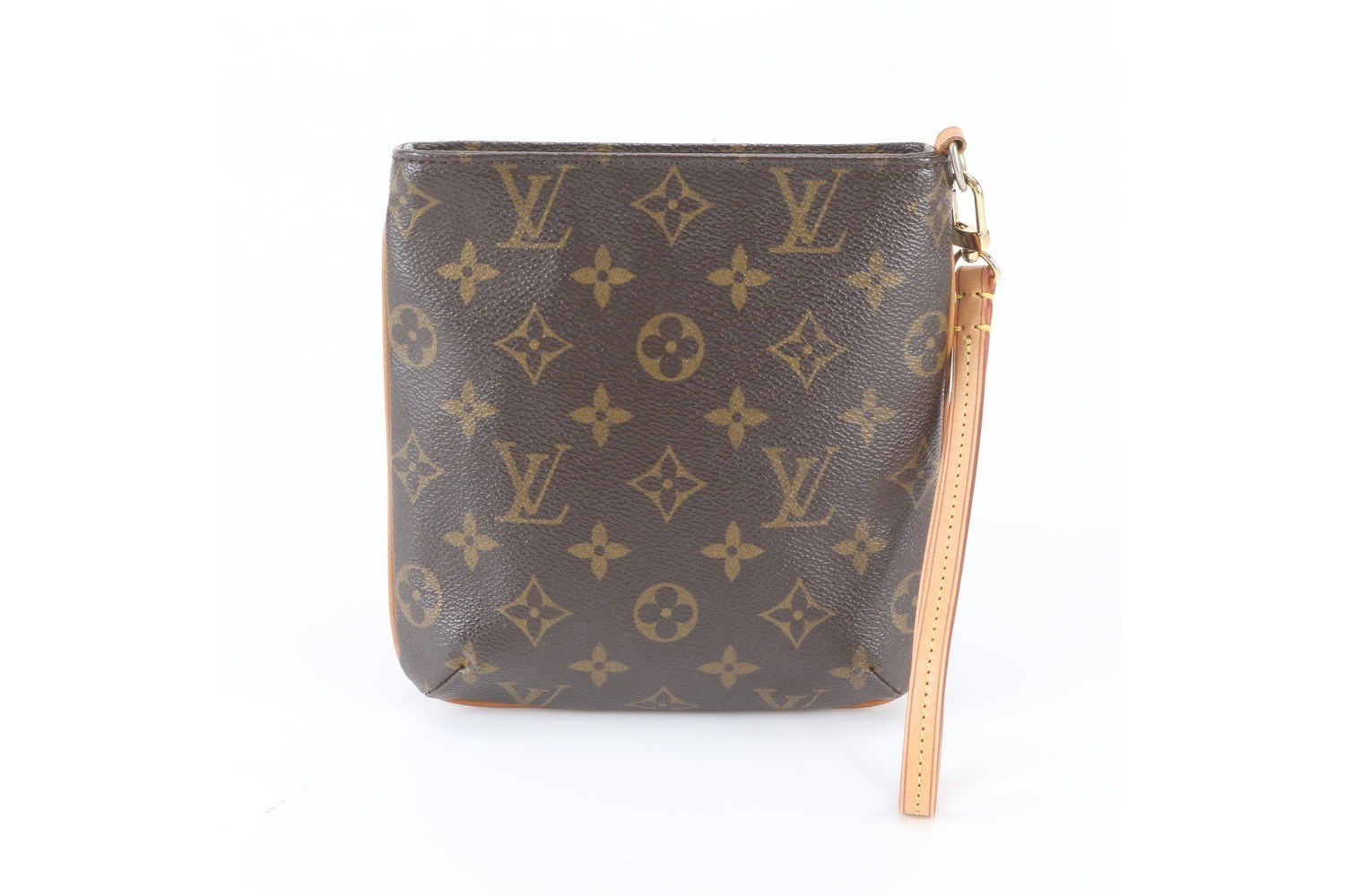 Monogram Partition M51901 Leather Pouch — view 3