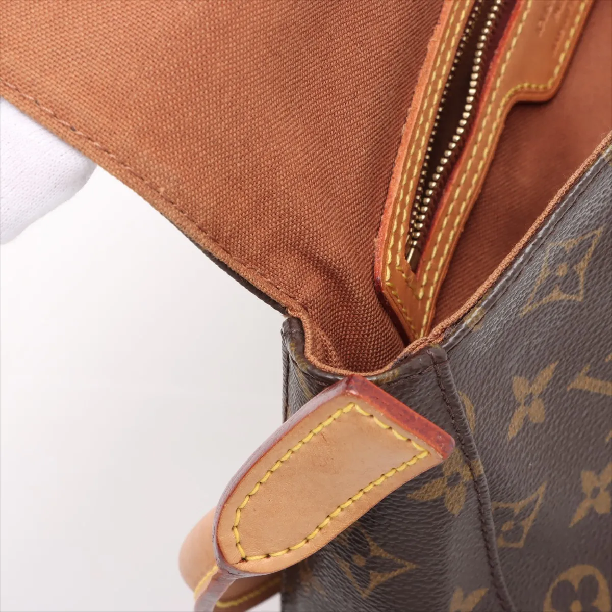 Monogram Mini Looping M51147 DU0043 Brown — view 11