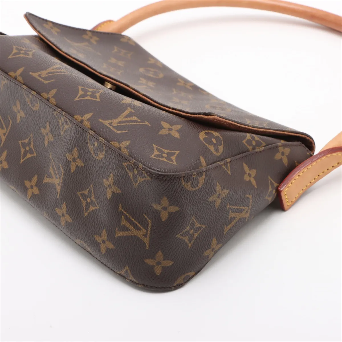 Monogram Mini Looping M51147 DU0043 Brown — view 3