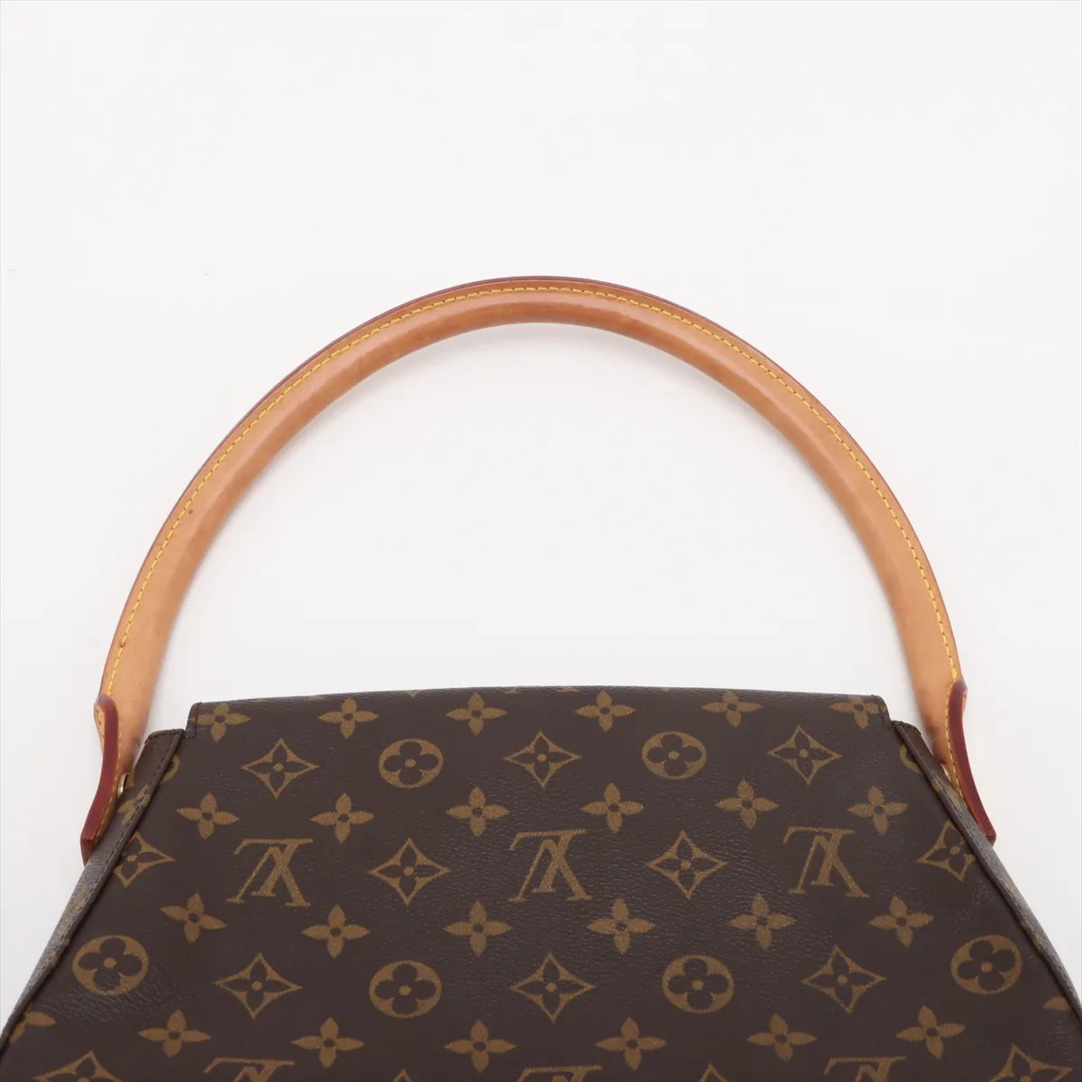Monogram Mini Looping M51147 DU0043 Brown — view 6