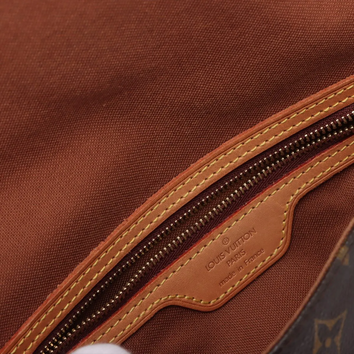 Monogram Mini Looping M51147 DU0043 Brown — view 10