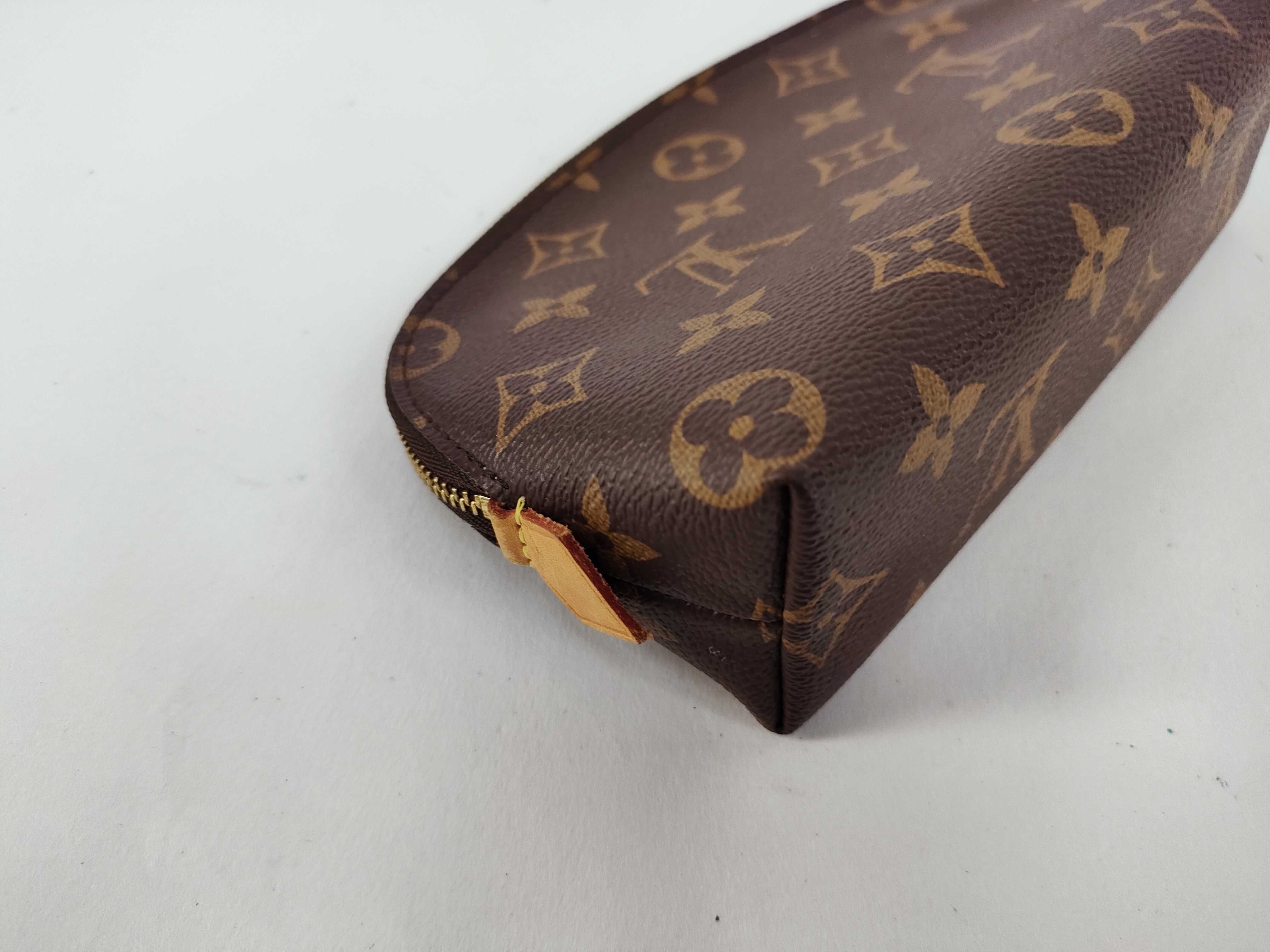 Monogram Louis Vuitton Pochette Cosmetic Pouch — view 3