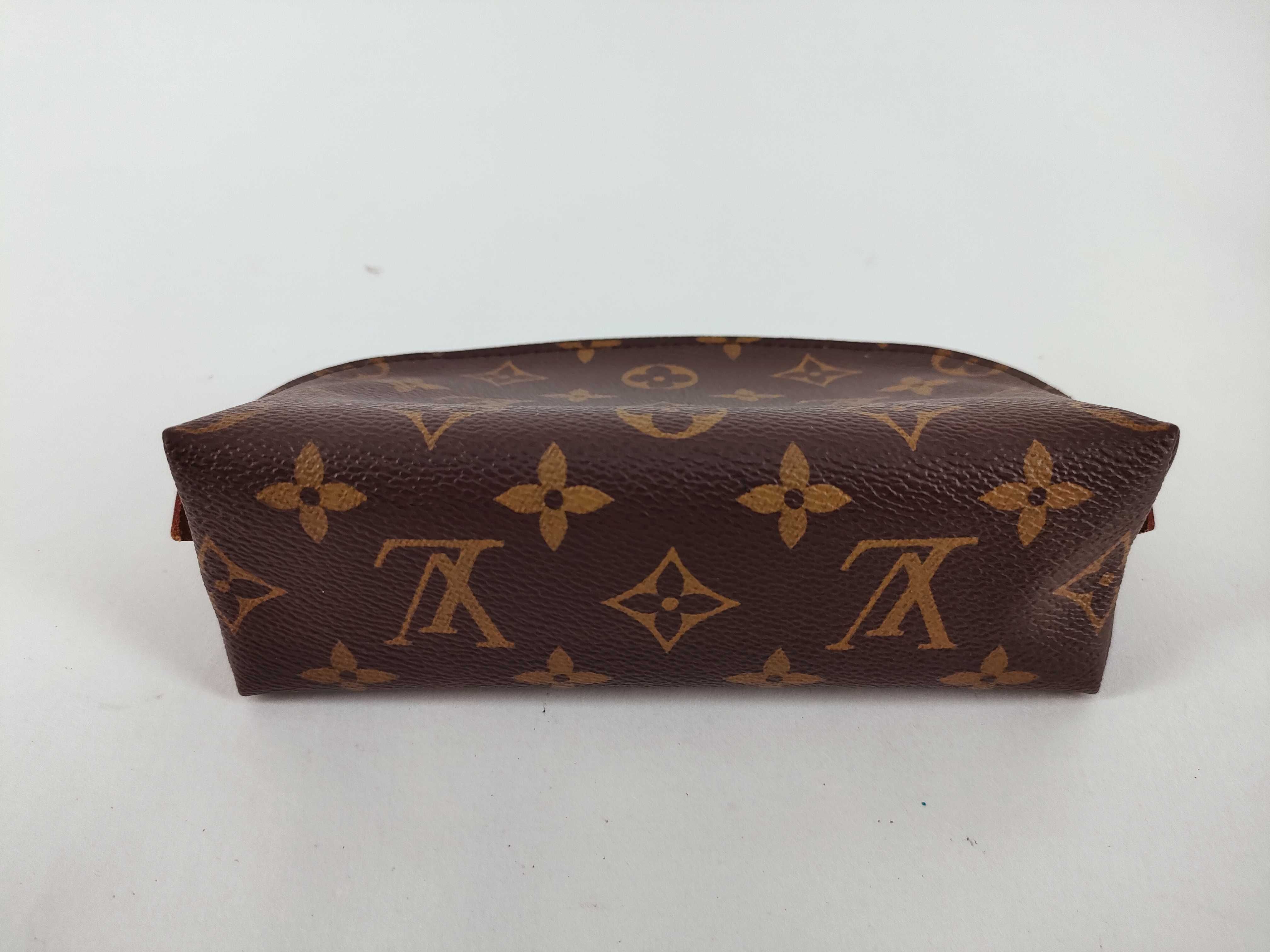 Monogram Louis Vuitton Pochette Cosmetic Pouch — view 4