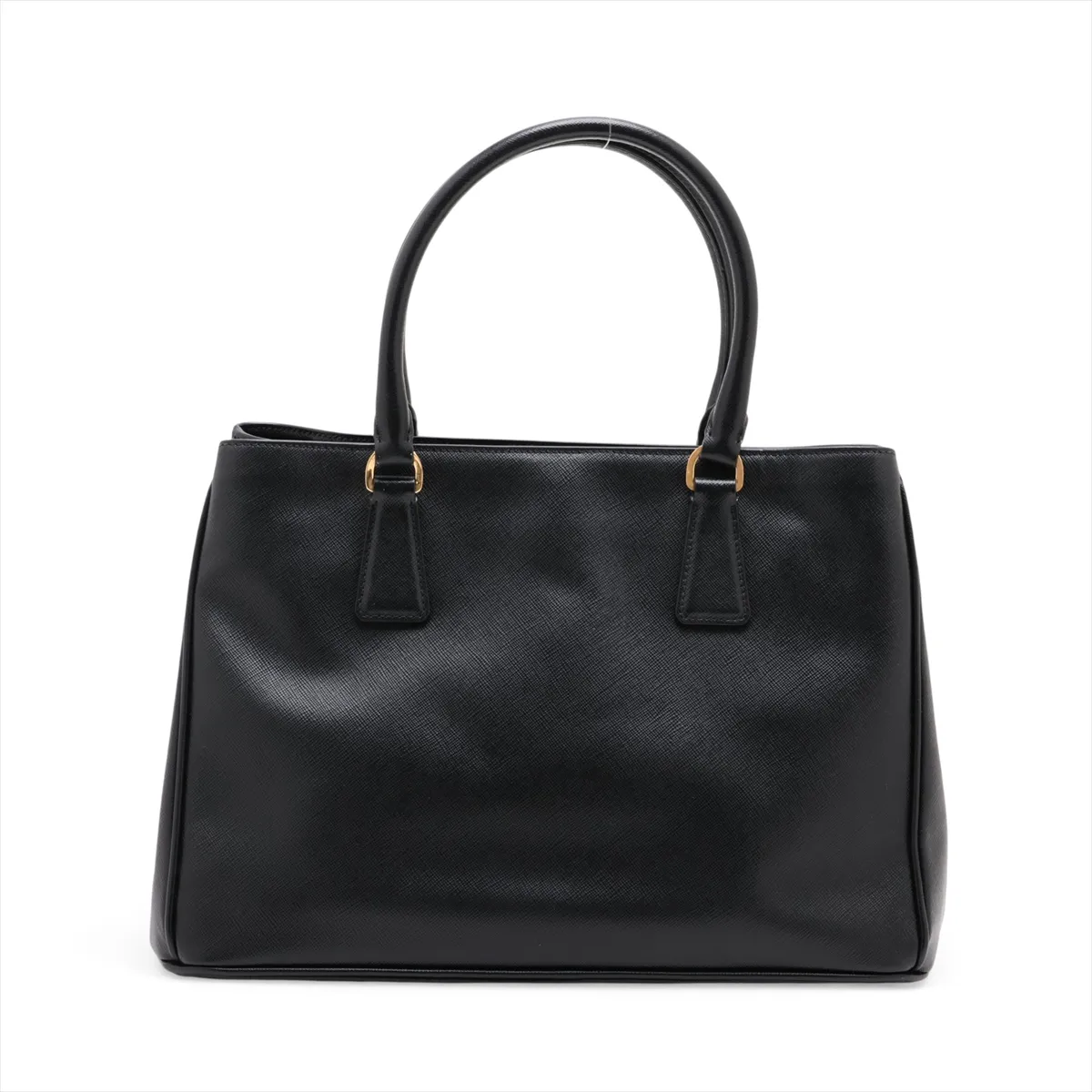 Saffiano Galleria Leather 2-Way Handbag, Black — view 2