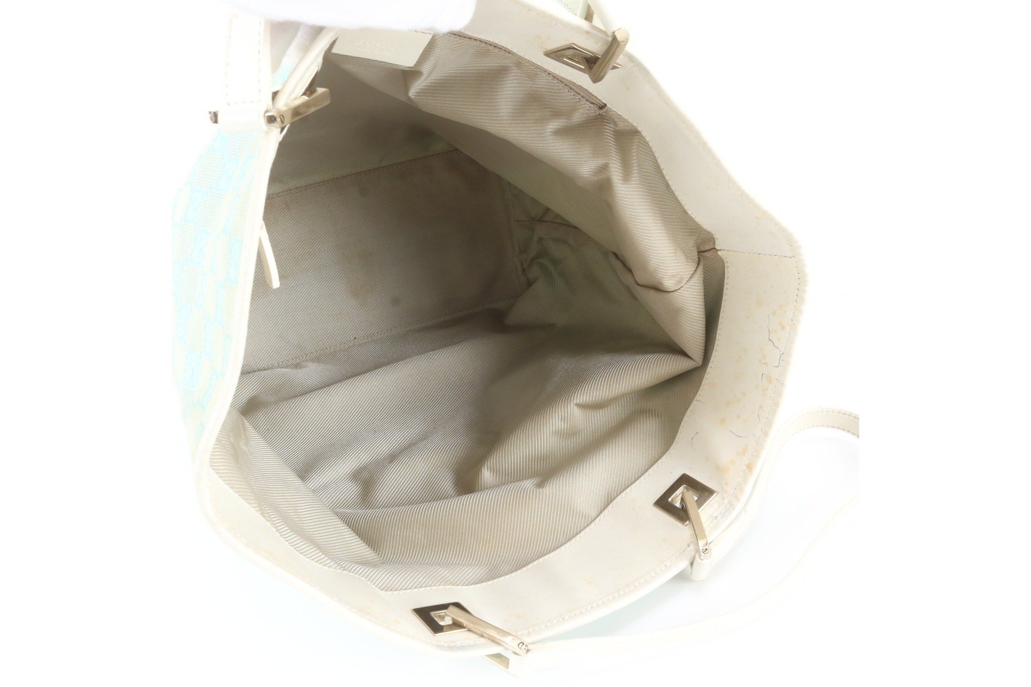 GG Canvas 002 1098 Leather Tote Bag — view 7