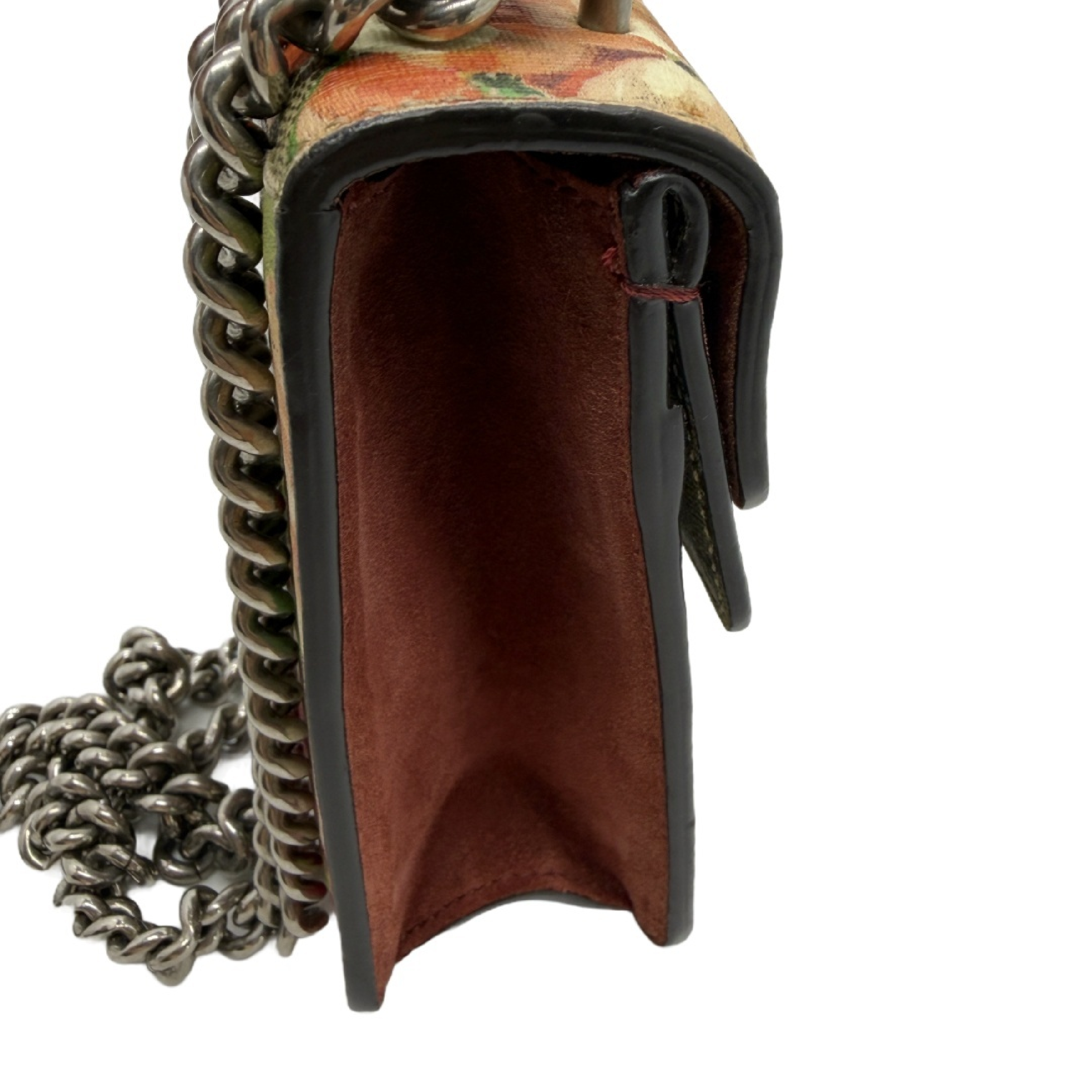 GG Supreme Floral Dionysus Chain Shoulder Bag — view 3