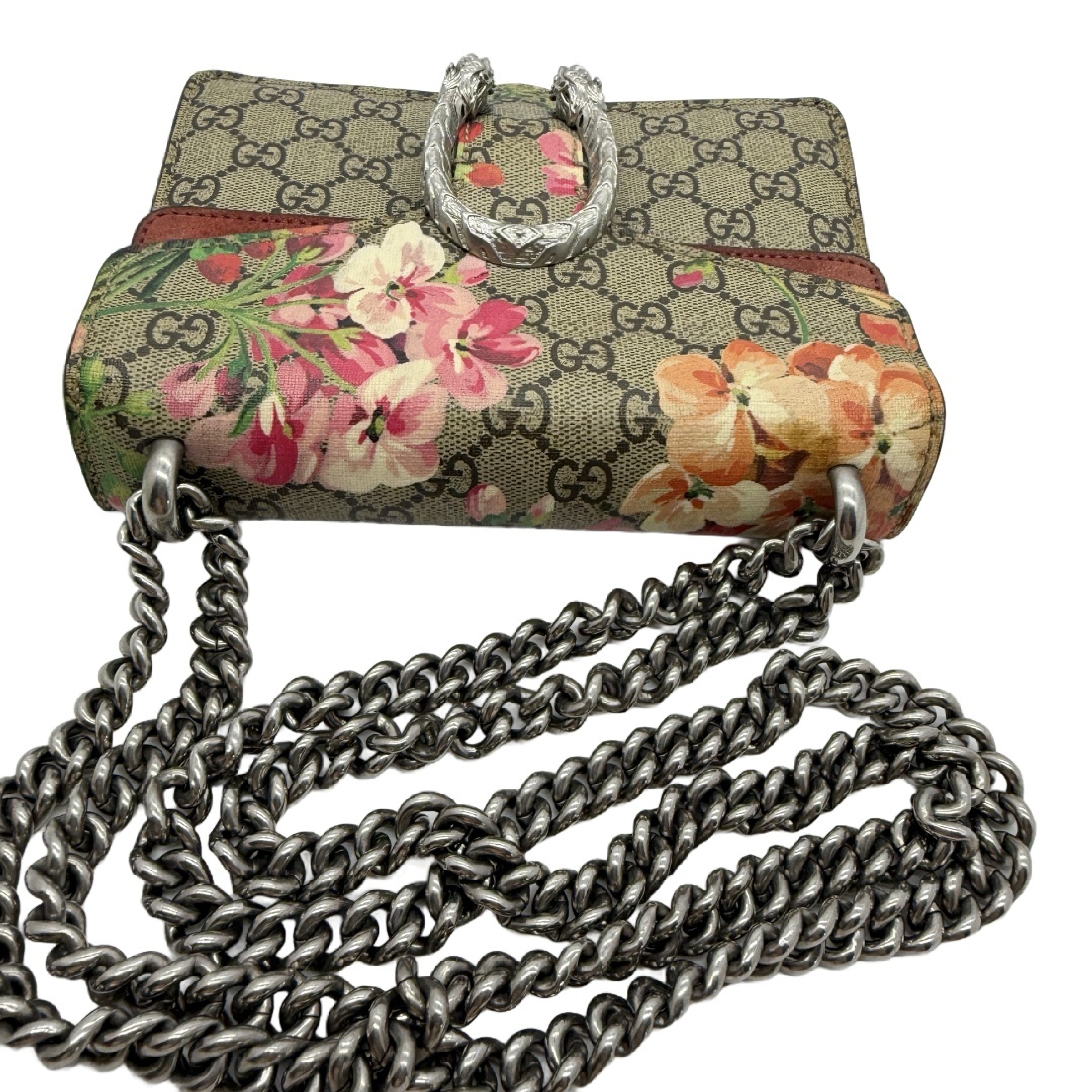 GG Supreme Floral Dionysus Chain Shoulder Bag — view 10