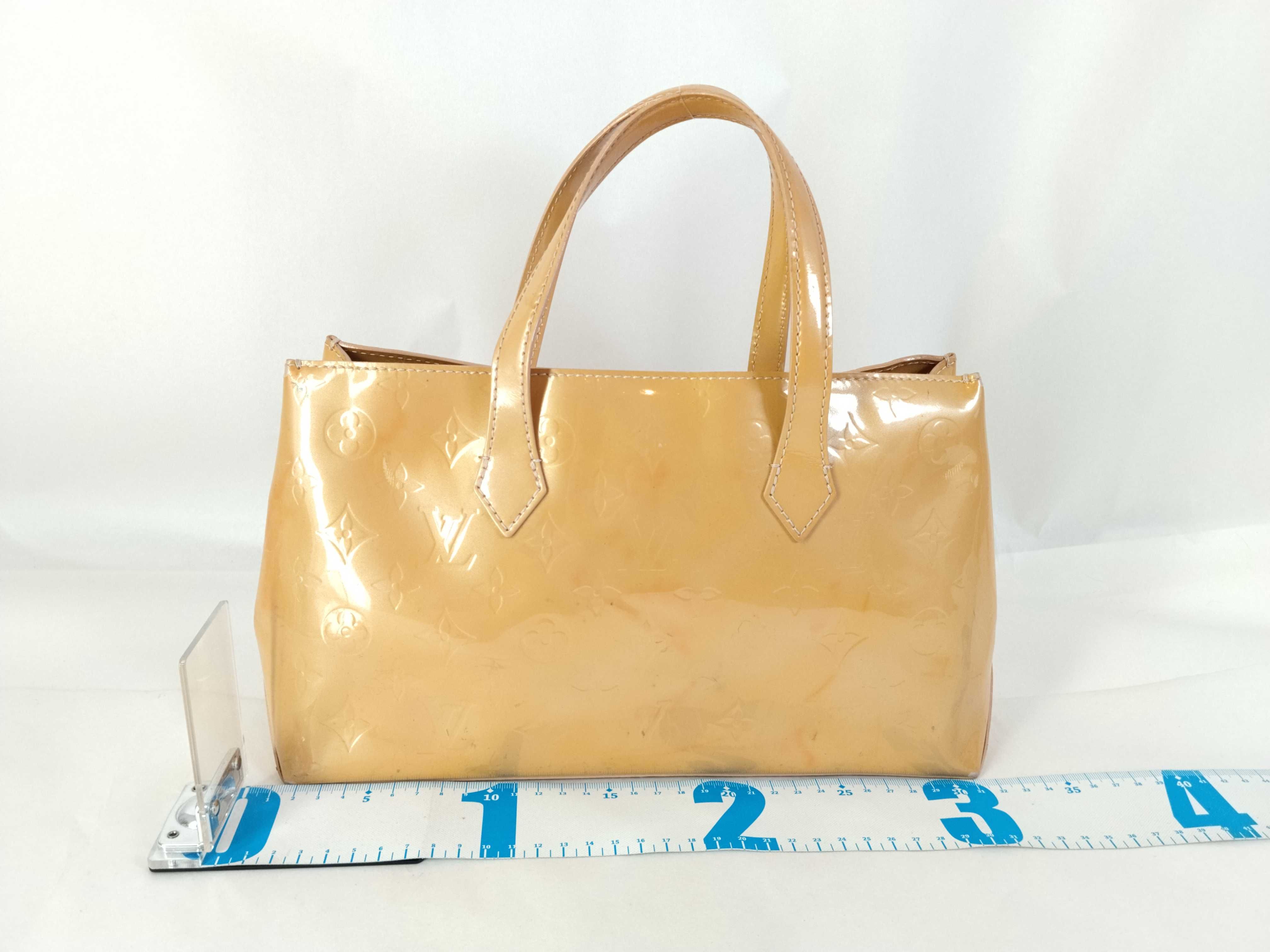 Vernis Wilshire PM M91642 (Serial number unclear) Yellow Handbag — view 2