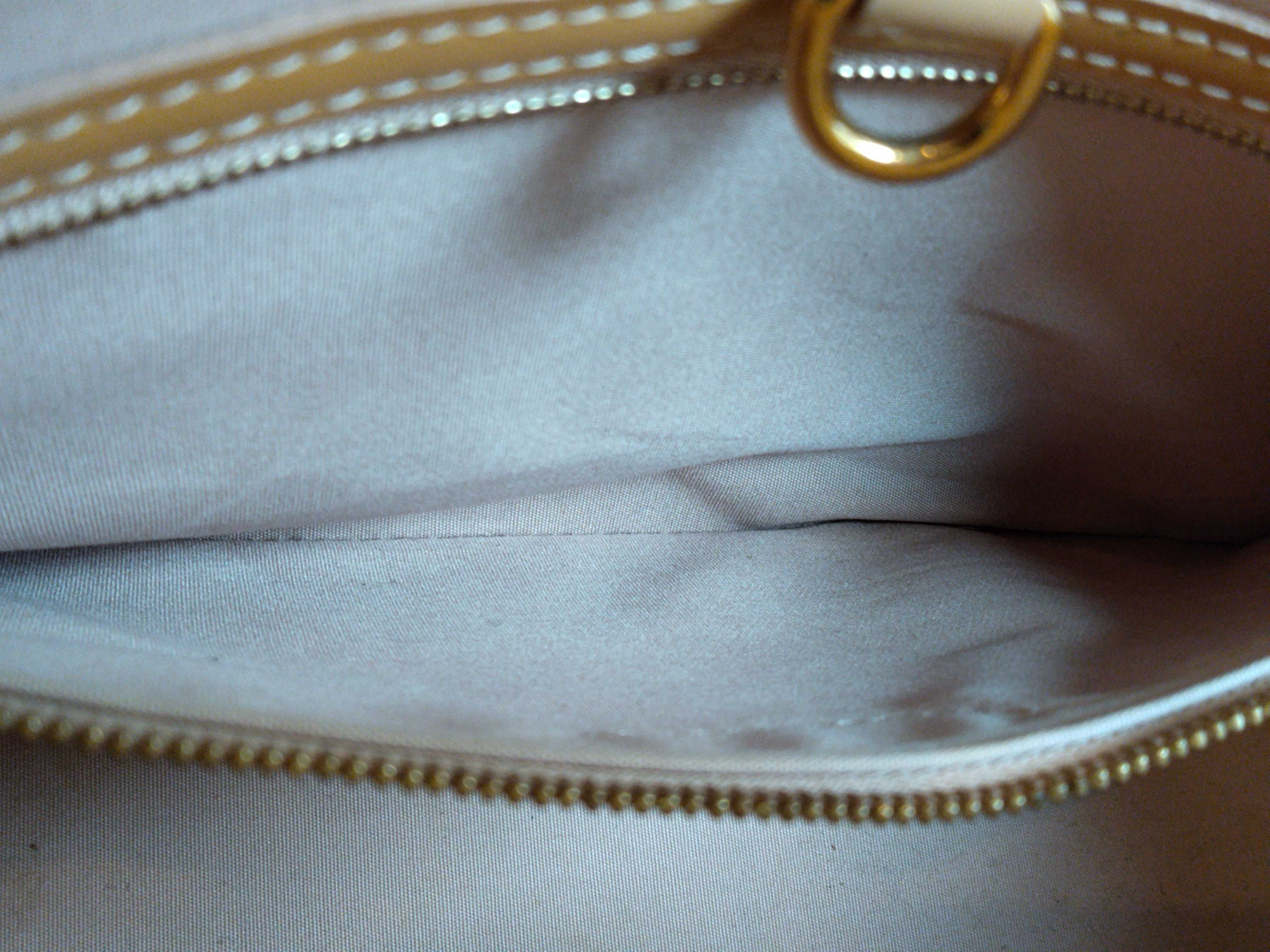 Vernis Wilshire PM M91642 (Serial number unclear) Yellow Handbag — view 12