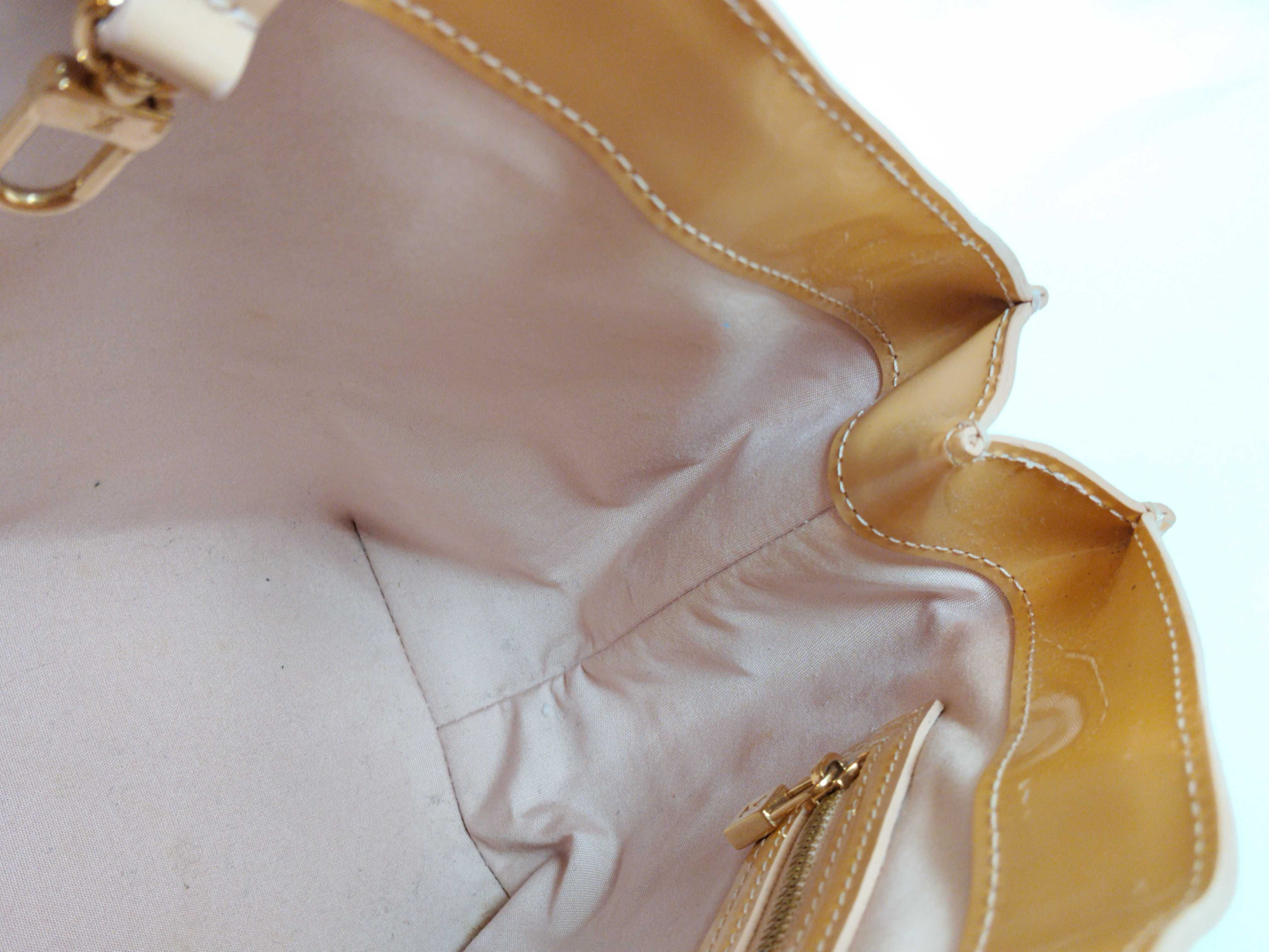 Vernis Wilshire PM M91642 (Serial number unclear) Yellow Handbag — view 10
