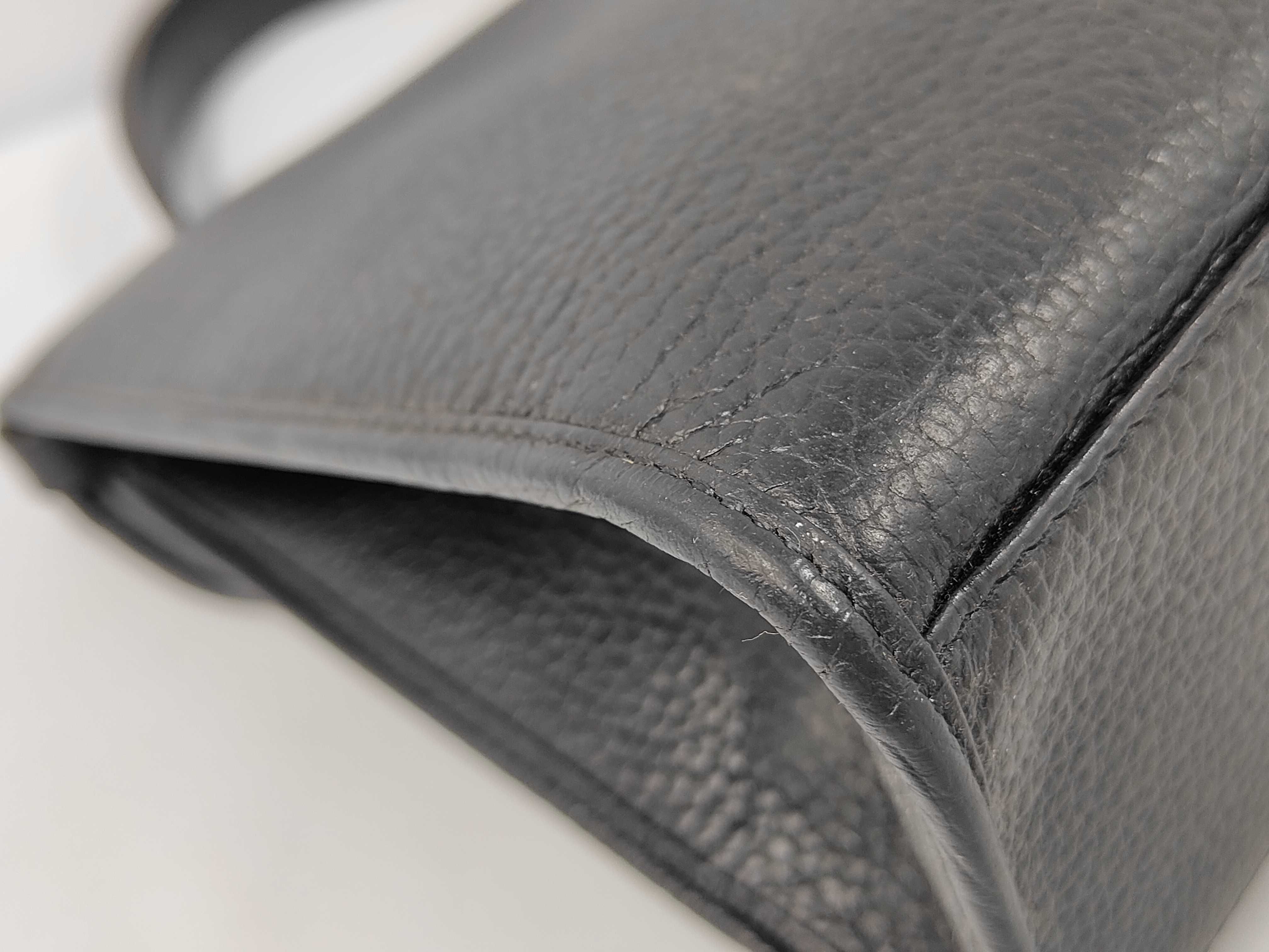 Leather Handbag, Black Handbag — view 4