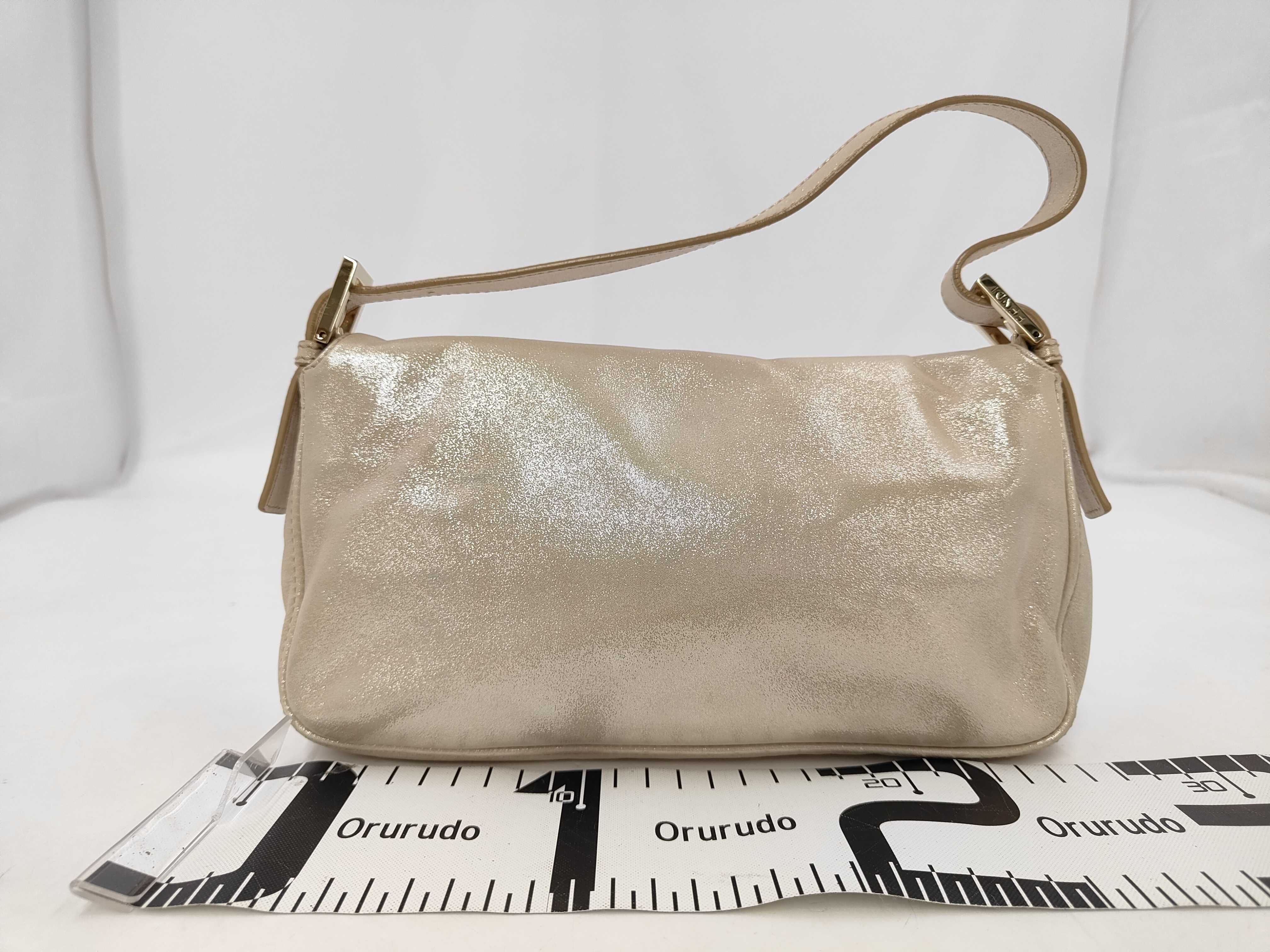 bag, Fendi Mamma shoulder bag, gold-toned color, with dust bag. — view 2