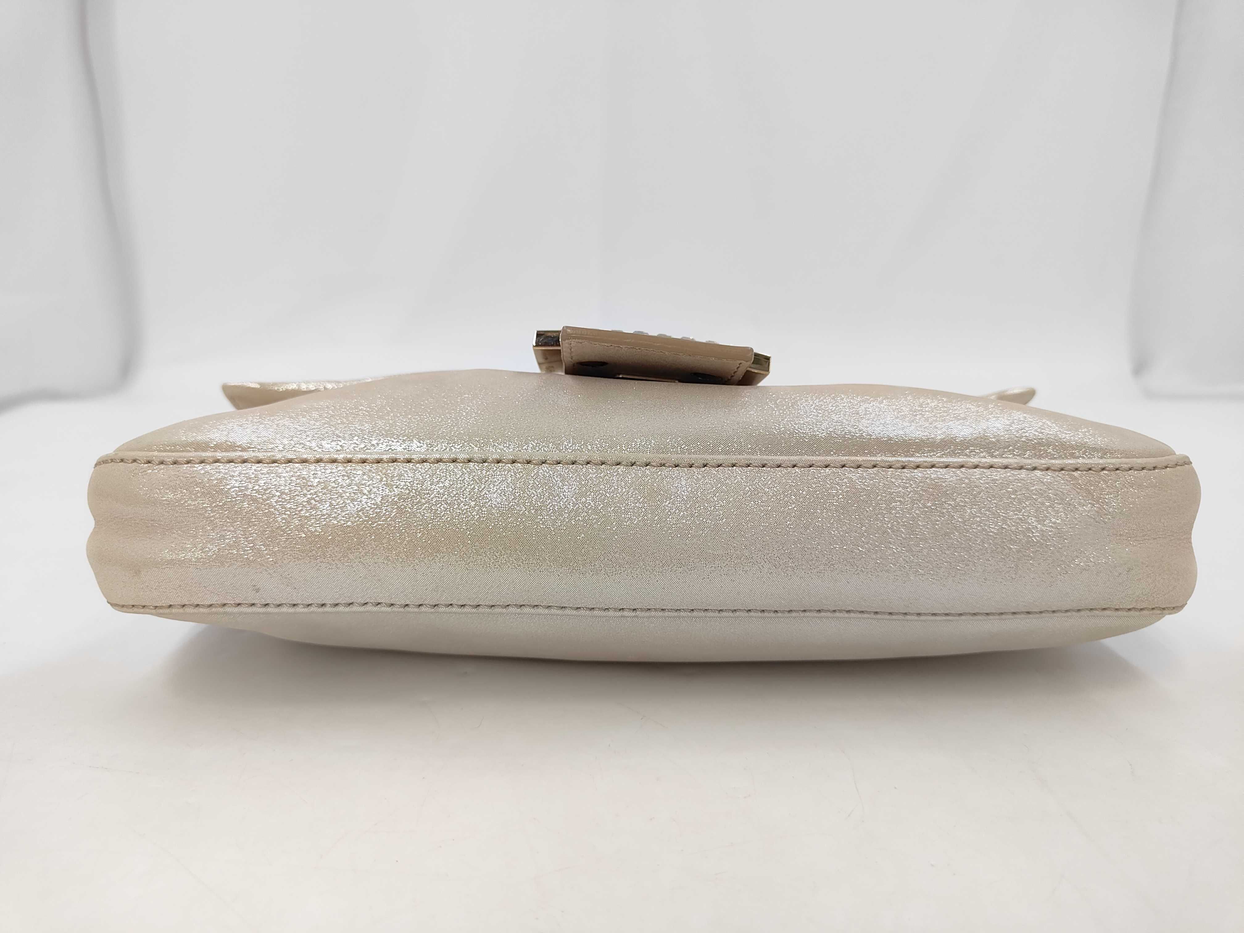 bag, Fendi Mamma shoulder bag, gold-toned color, with dust bag. — view 3