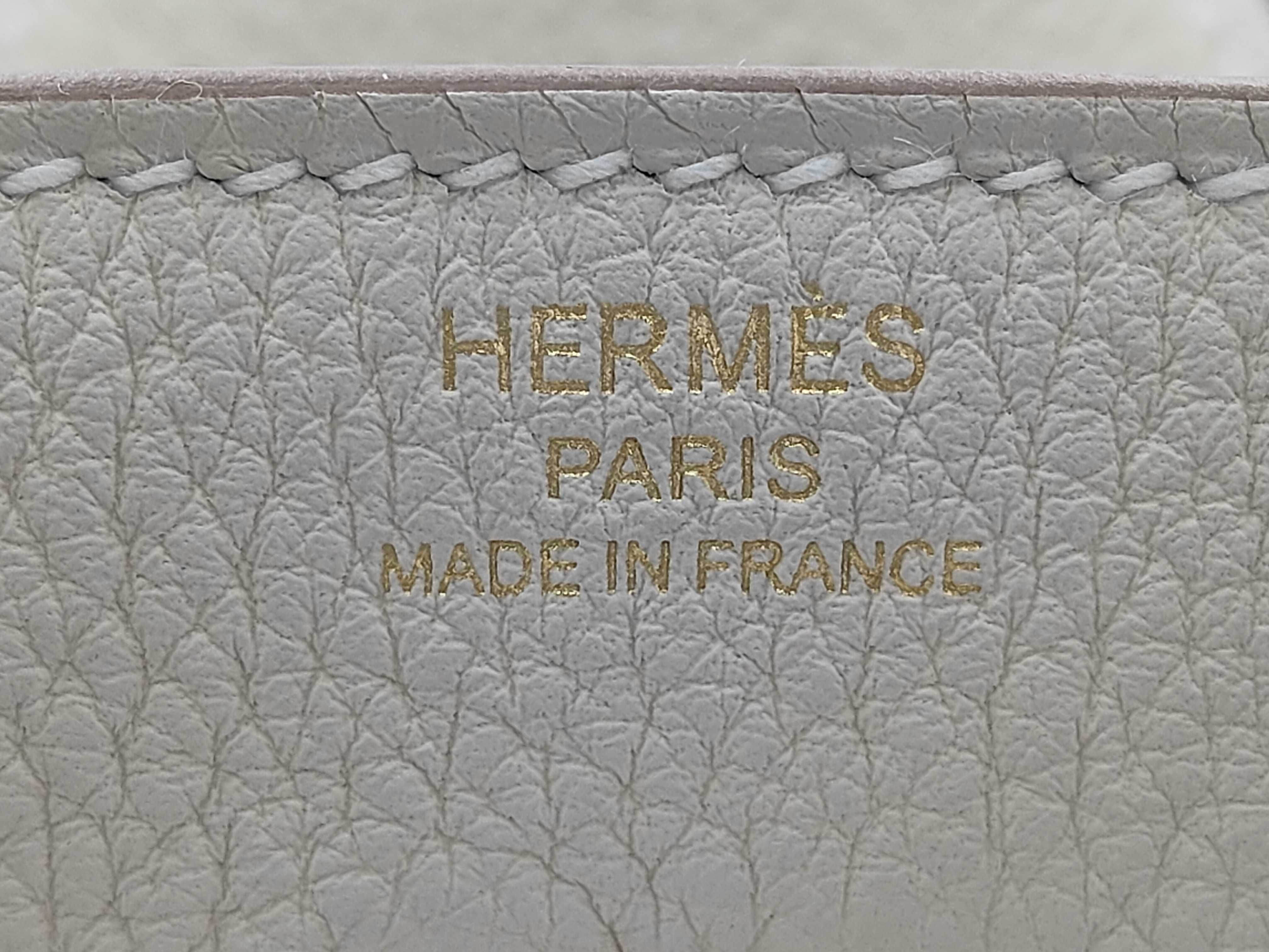 Birkin 25 Togo Leather, Gold Hardware, G Stamped Handbag — view 14