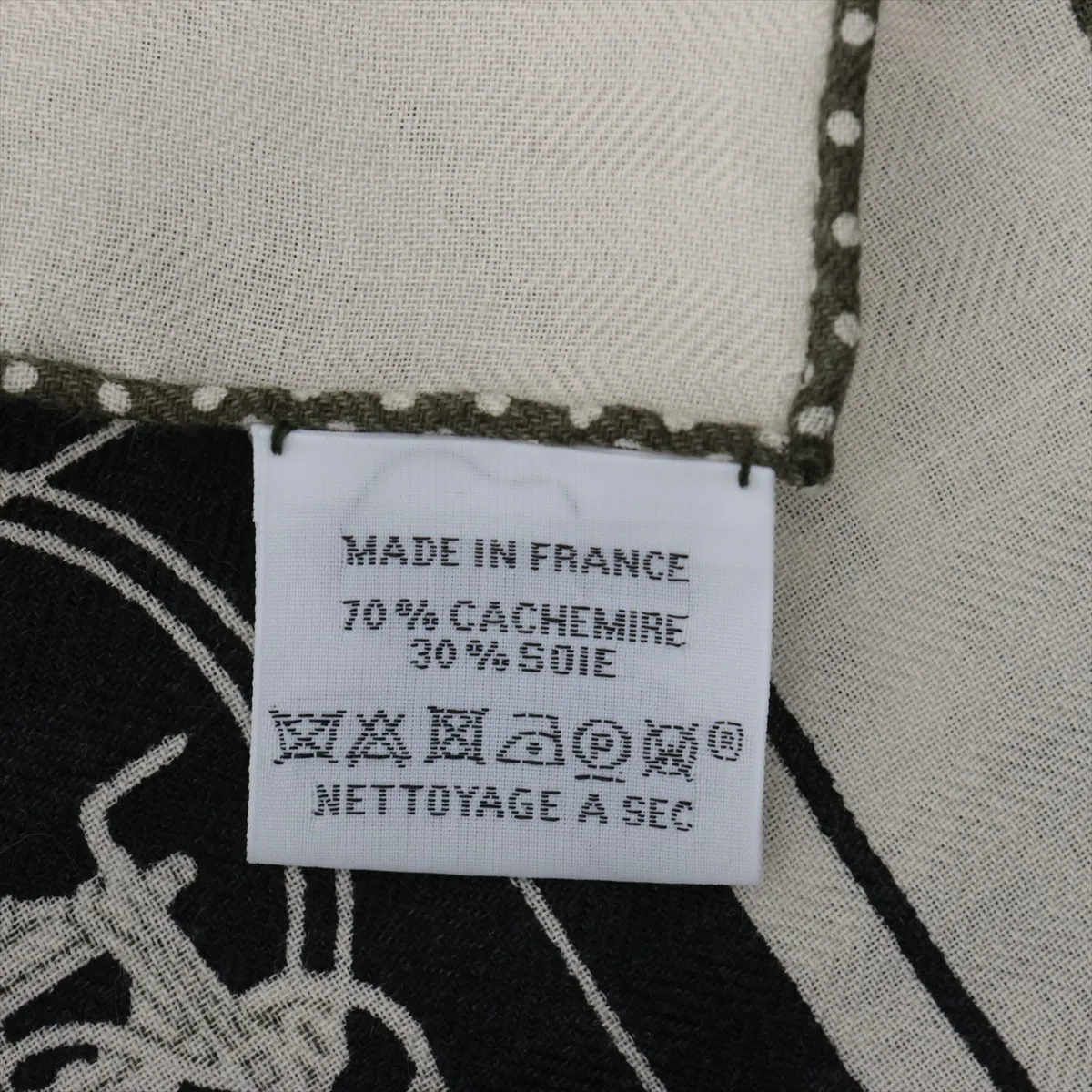 Scarf Cashmere x Silk Black — view 6