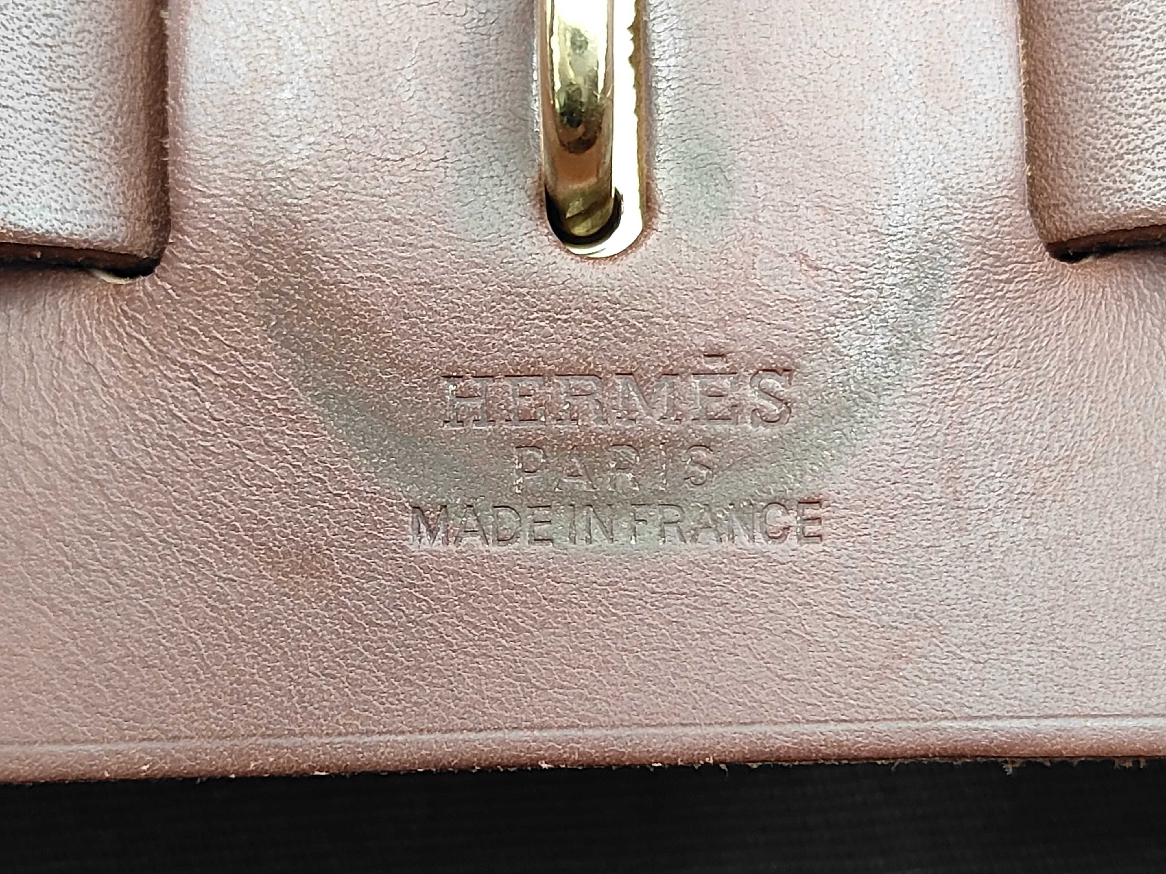 bag, Hermes Herbag MM 2-way, brown, includes spare bag, dust bag, padlock, and keys, shoulder bag. — view 11