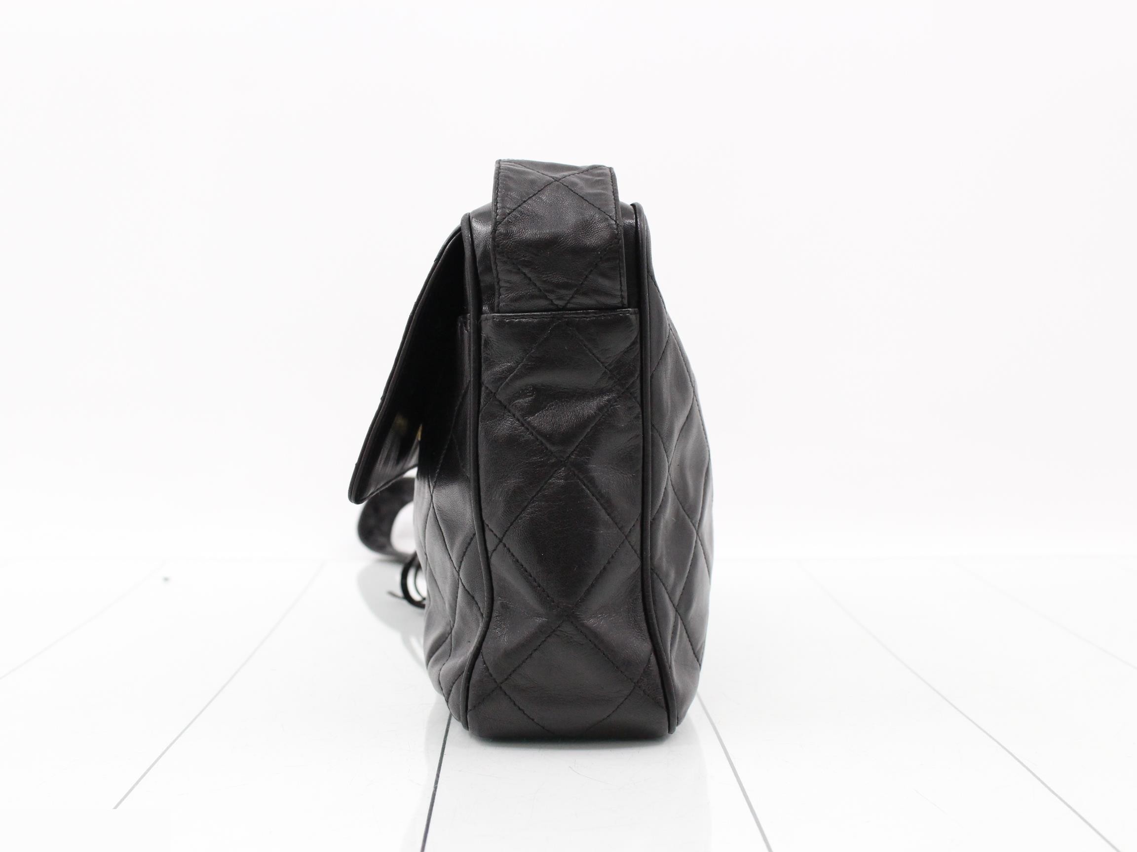 Matelassé Shoulder Bag with Fringe, Black, Series 3 — view 3