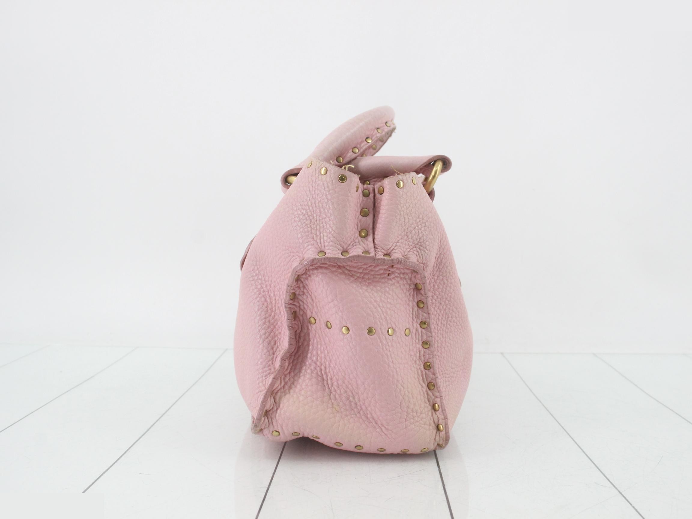 Other lines: Bags & Handbags - Boogie Studded Leather Pink — view 3