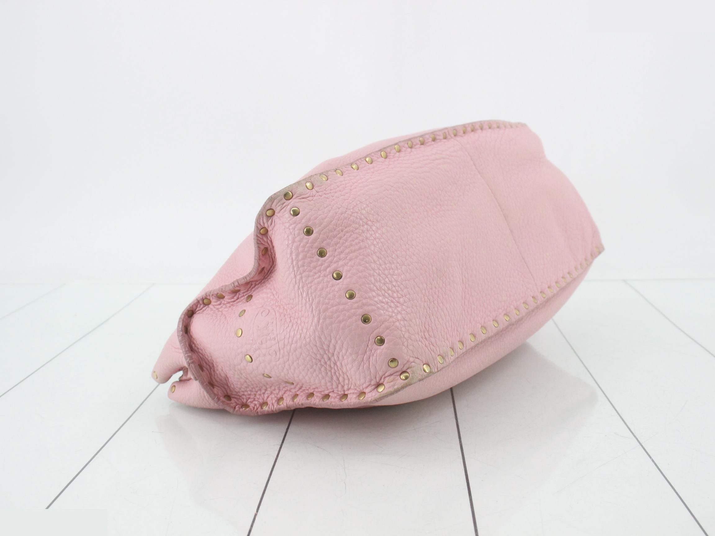 Other lines: Bags & Handbags - Boogie Studded Leather Pink — view 5