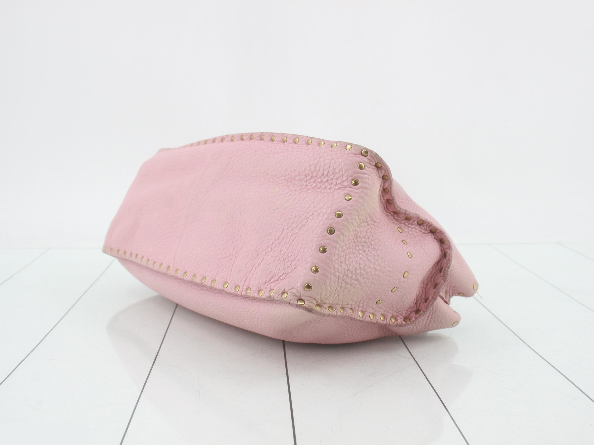 Other lines: Bags & Handbags - Boogie Studded Leather Pink — view 6