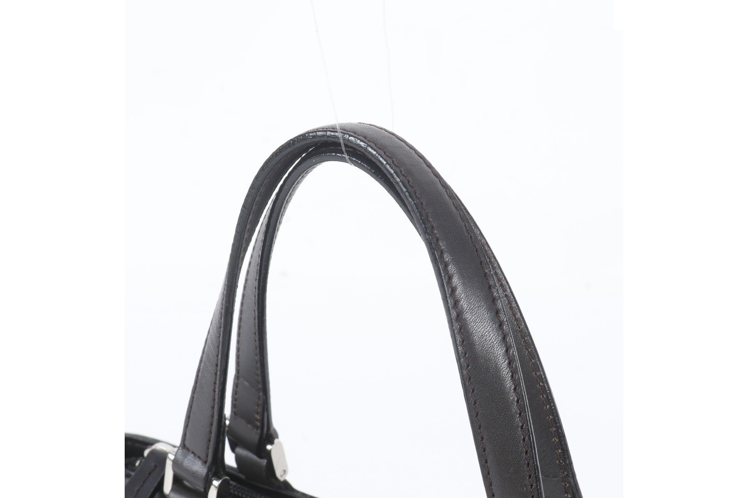 Nova Check Leather Handbag — view 2