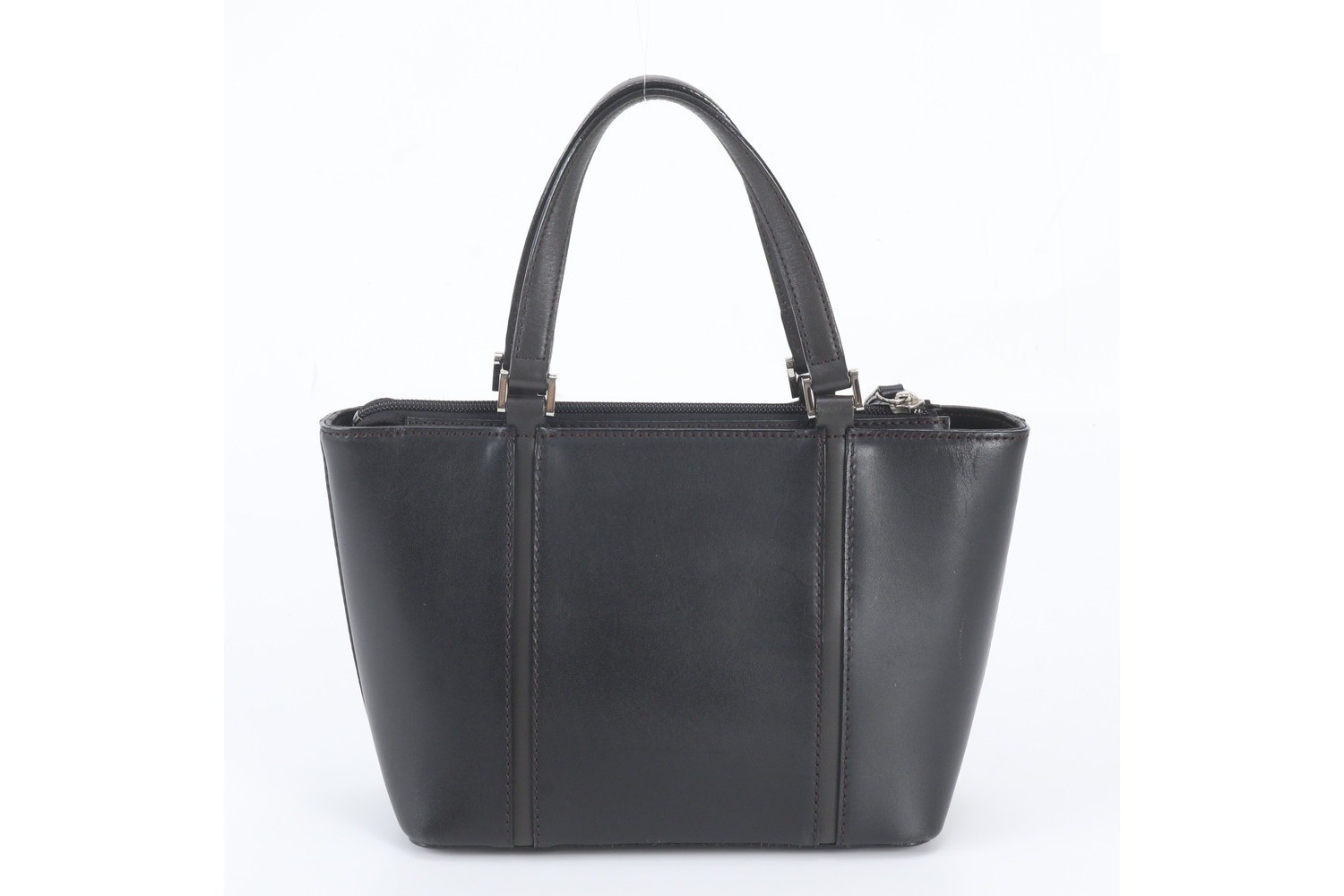 Nova Check Leather Handbag — view 3
