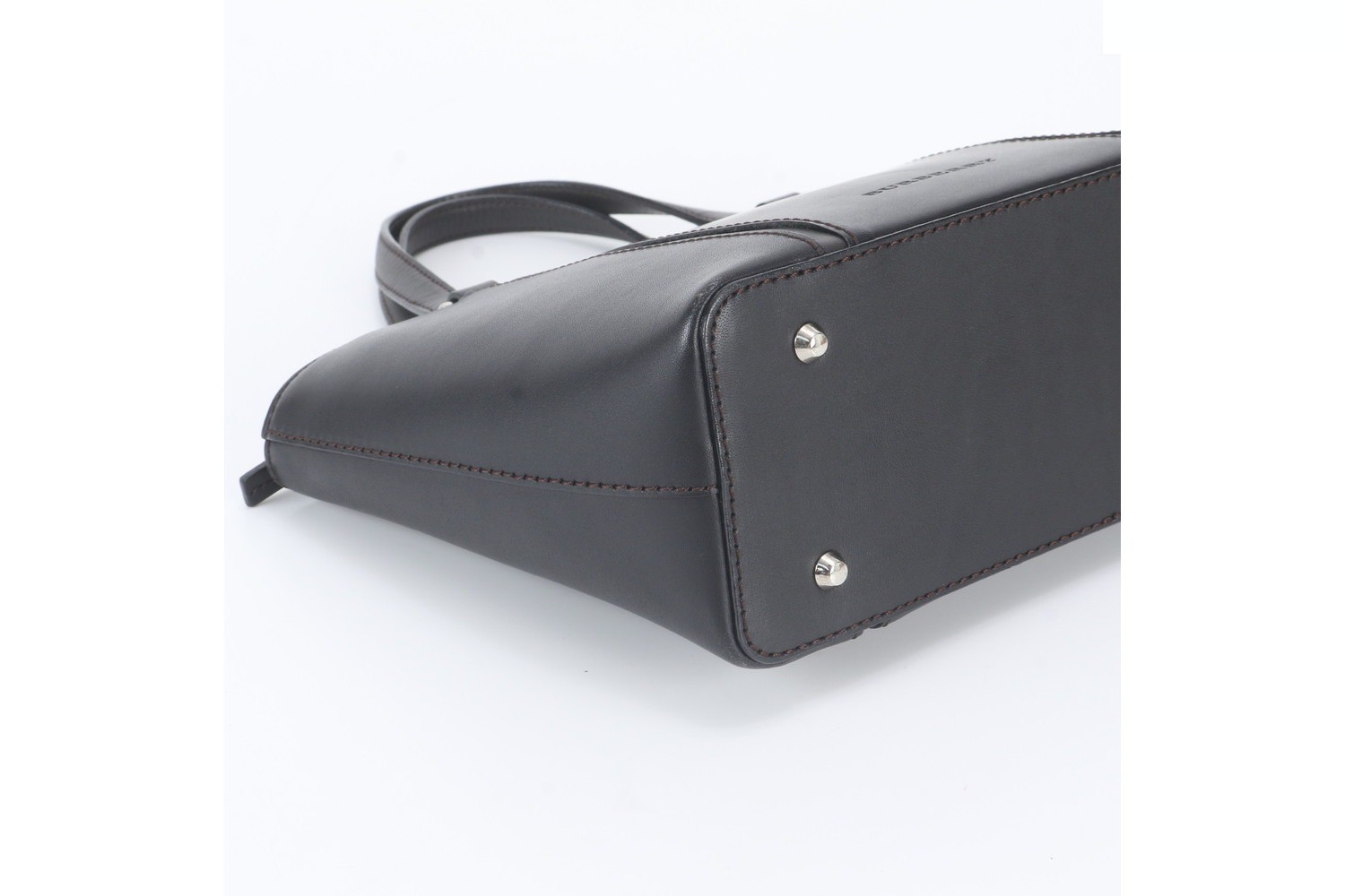 Nova Check Leather Handbag — view 5