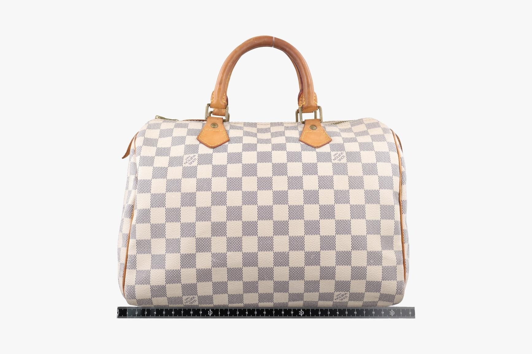 Speedy 30 Damier Canvas Azur — view 2