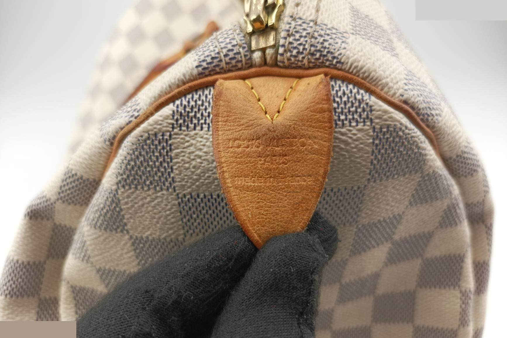 Speedy 30 Damier Canvas Azur — view 7