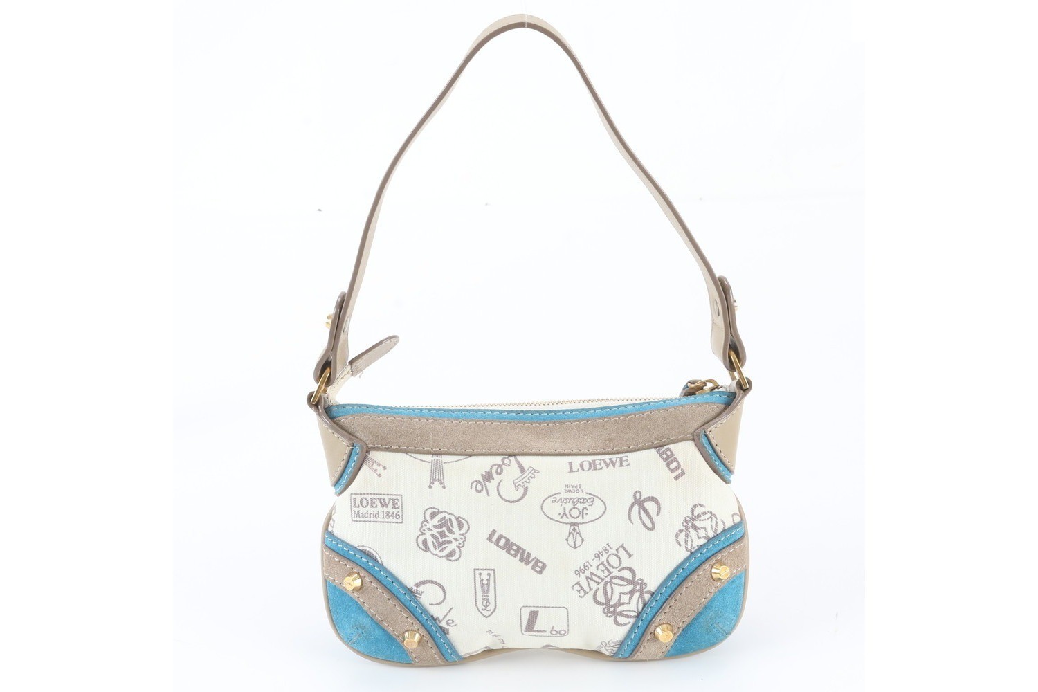 Anagram 160th Anniversary Leather Shoulder Bag — view 3