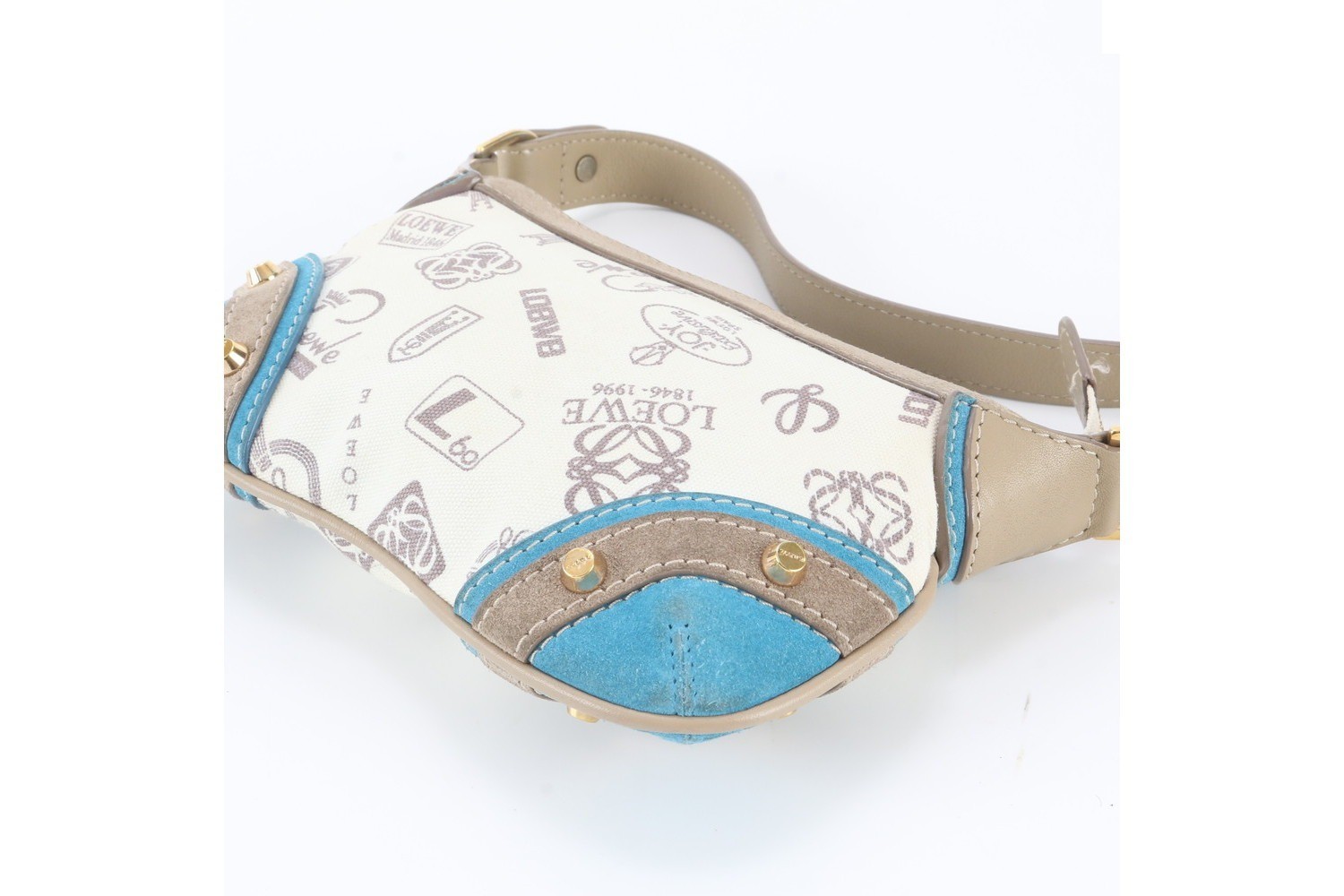 Anagram 160th Anniversary Leather Shoulder Bag — view 4