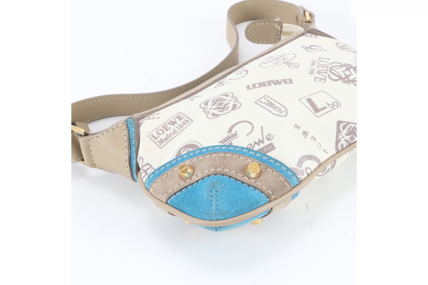 Anagram 160th Anniversary Leather Shoulder Bag — view 5