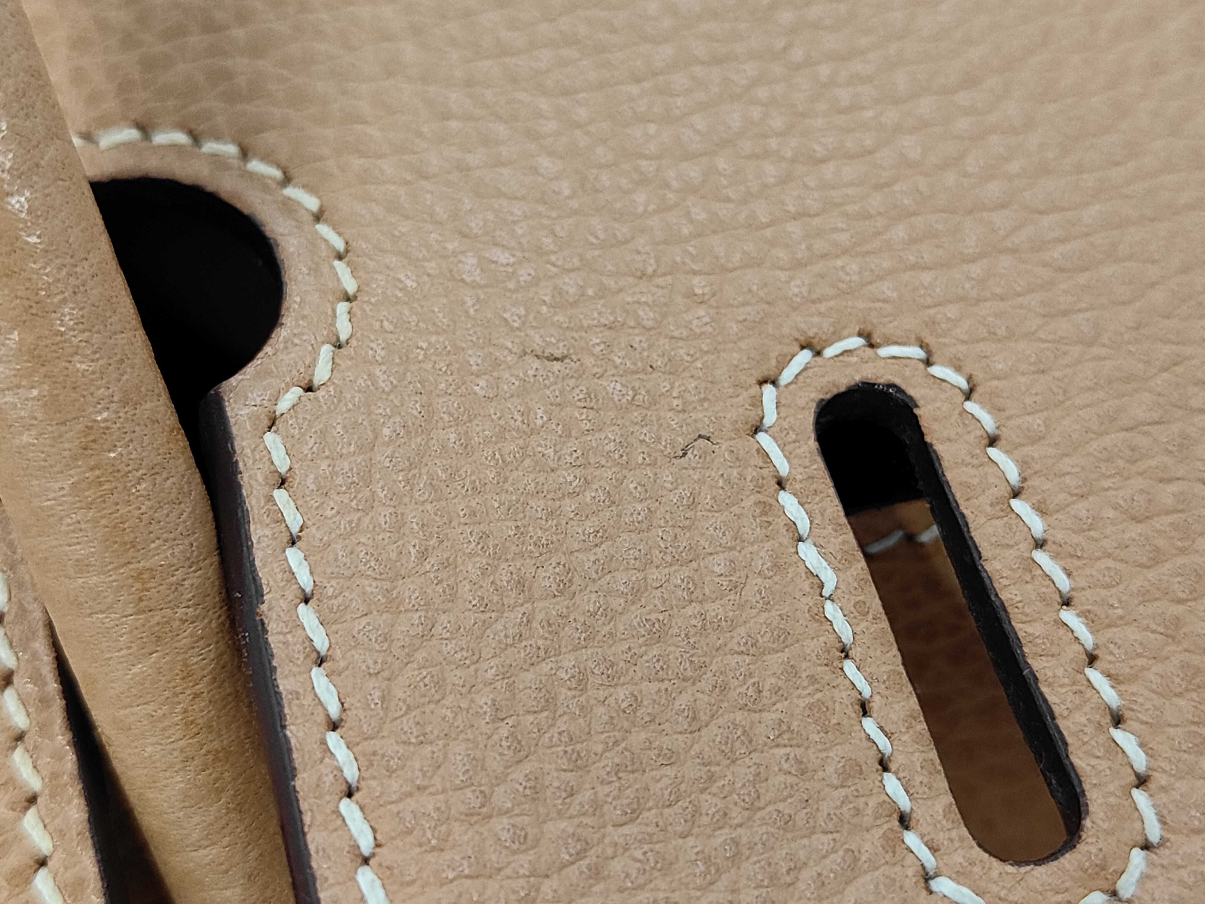 Birkin 30 Ardennes Brown Silver Hardware J Handbag — view 12