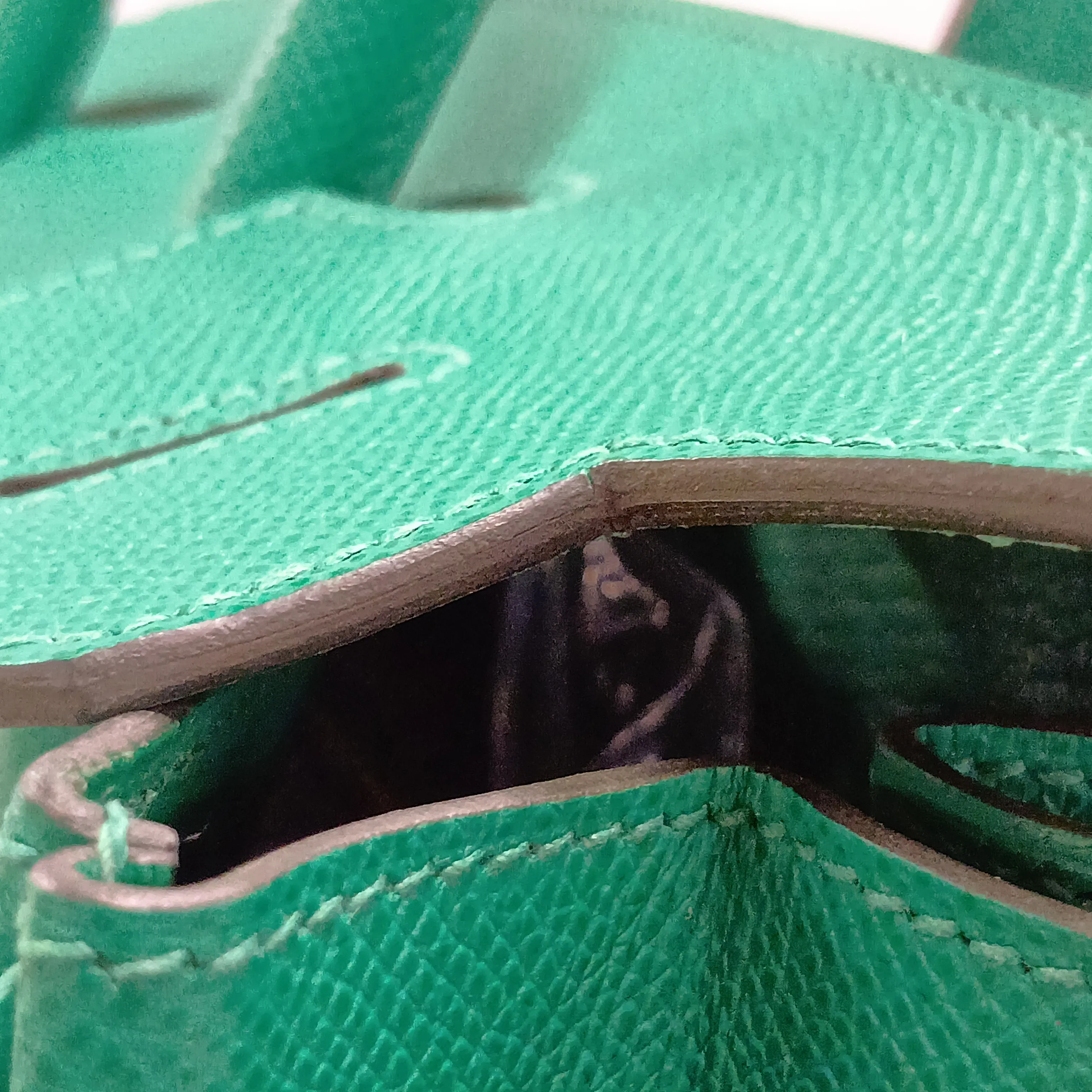 [Individually packaged] Hermes Birkin 30 Letournée Veau Epsom Vert Jade Gold Hardware Z: 2021 — view 13