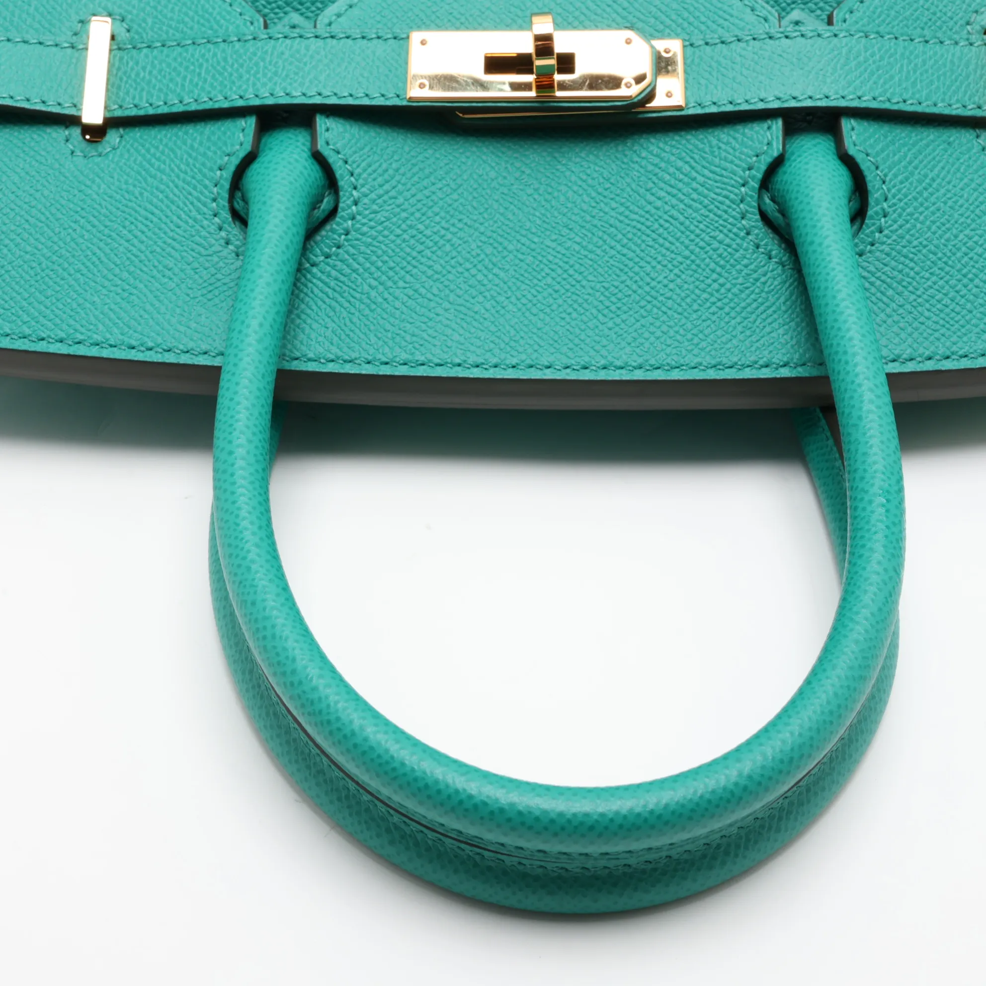 [Individually packaged] Hermes Birkin 30 Letournée Veau Epsom Vert Jade Gold Hardware Z: 2021 — view 5